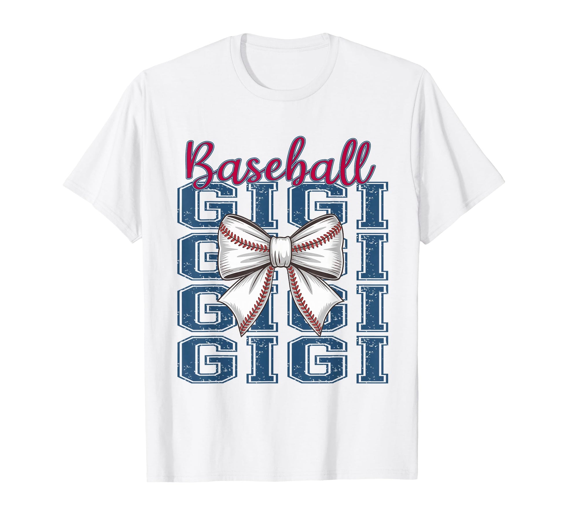 Baseball Gigi Coquette Bow Grandma T-Shirt - Streetwear Style Men Women - T-Shirt, Sweatshirt, Hoodie