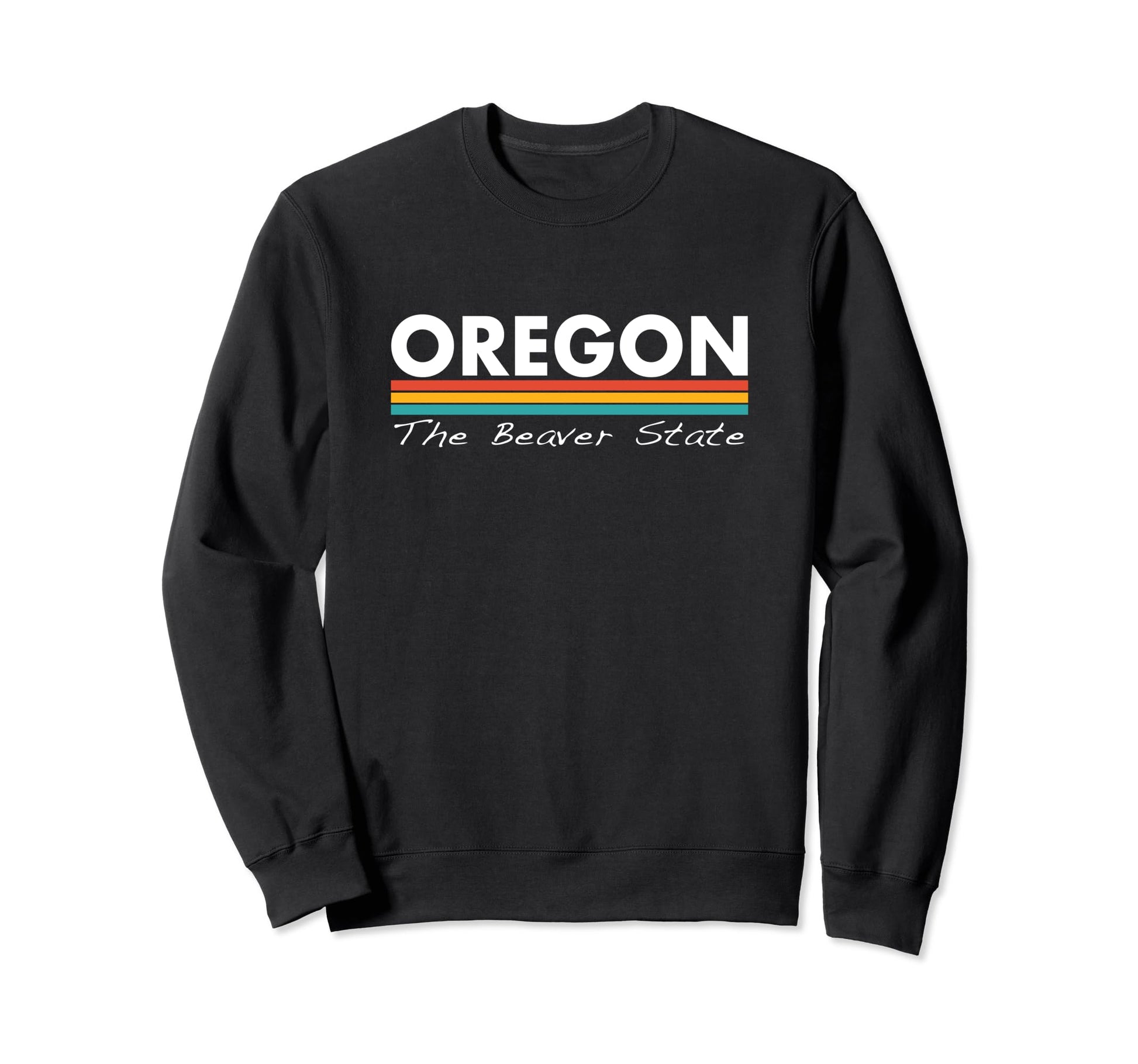 Oregon Beaver State Stripes Sweatshirt - Graphic Print Men Women - T-Shirt, Sweatshirt, Hoodie