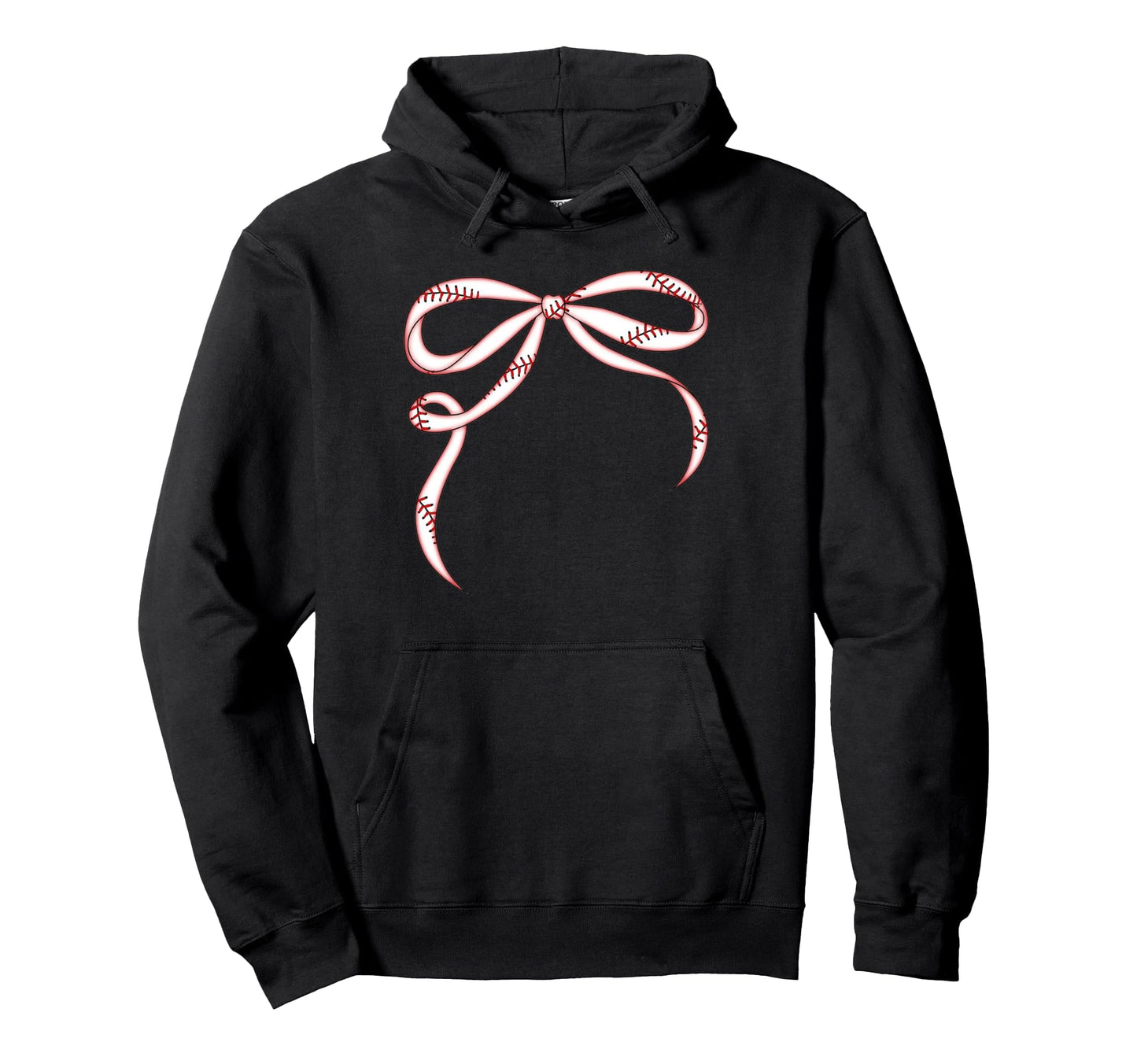 2 Sided Coquette Bow Baseball Is My Hoodie - Novelty Apparel Men Women - T-Shirt, Sweatshirt, Hoodie