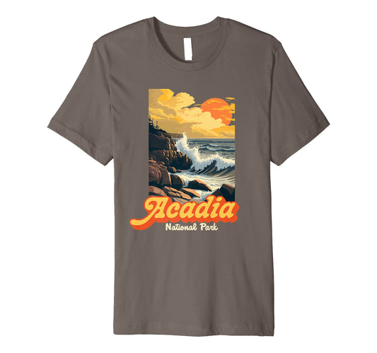 Acadia National Park Souvenir Maine T-Shirt - Streetwear Style Unisex - T-Shirt, Sweatshirt, Hoodie