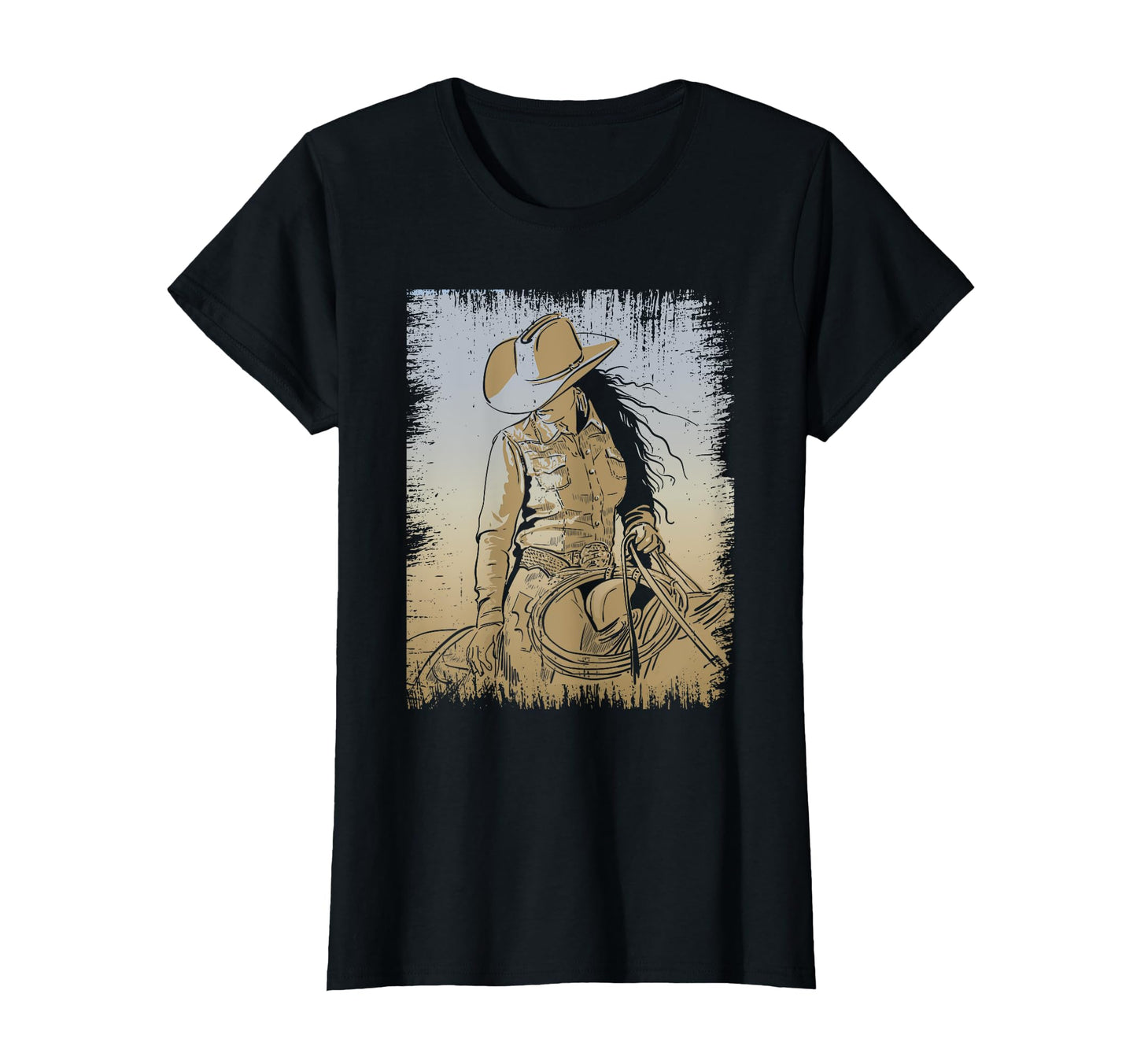 Western Riding Western Rider Riding T-Shirt - Streetwear Style Men Women - T-Shirt, Sweatshirt, Hoodie