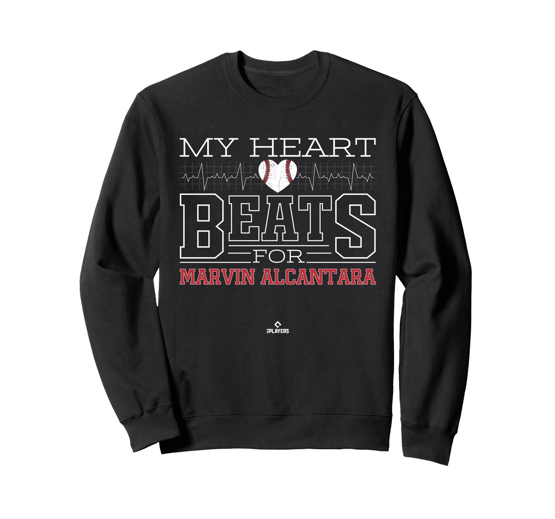 My Heart Beats Marvin Alcantara Sweatshirt - Unique Graphic for Adults - T-Shirt, Sweatshirt, Hoodie