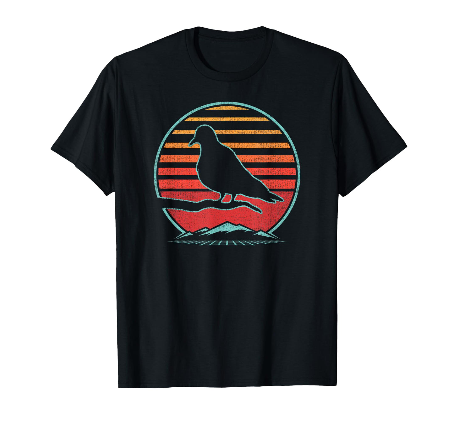Mourning Dove 80S Birding Gift T-Shirt - Casual Everyday Wear Men Women - T-Shirt, Sweatshirt, Hoodie