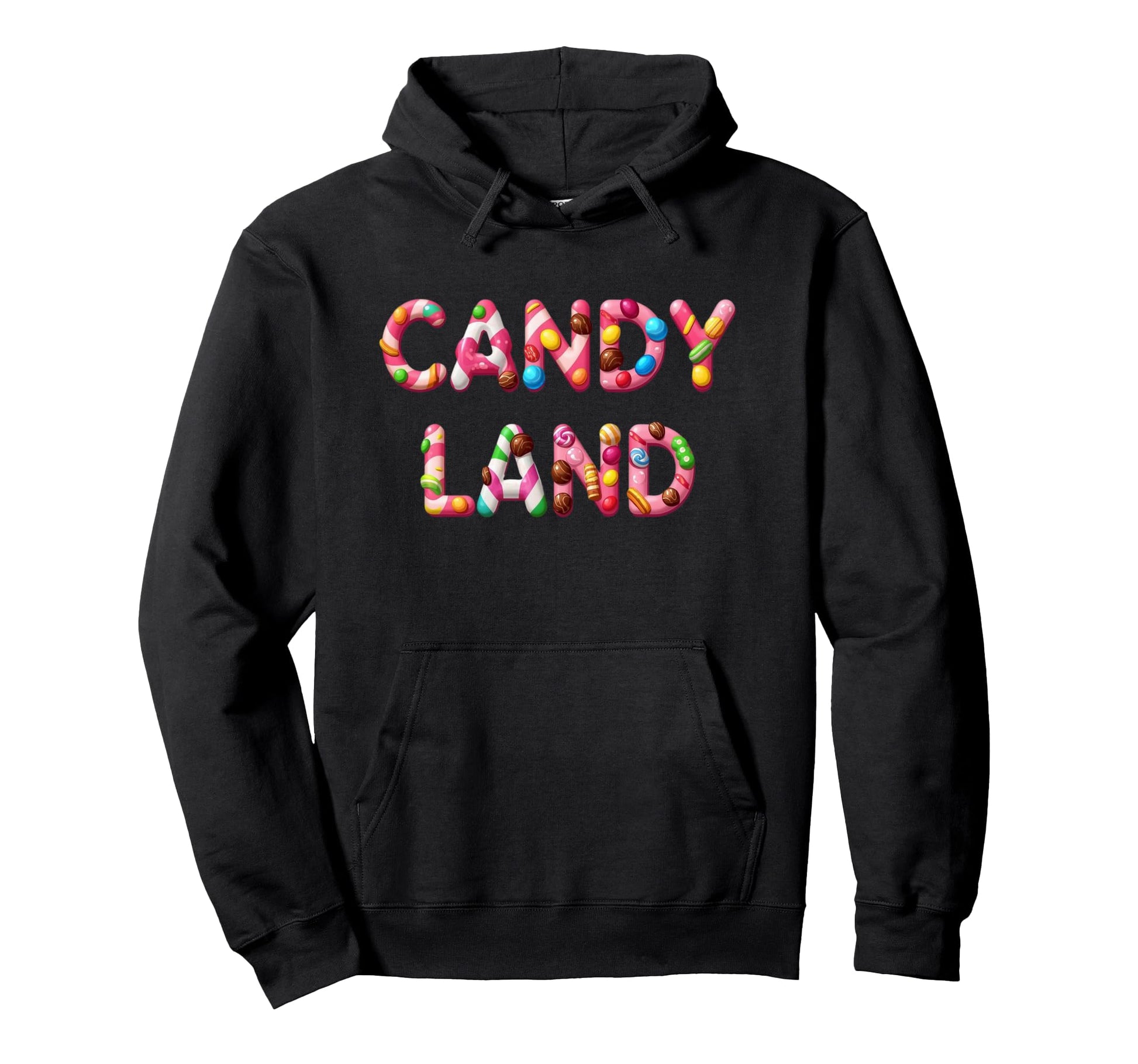 Candy Land Logo Candys Hoodie - Unique Graphic for Adults - T-Shirt, Sweatshirt, Hoodie