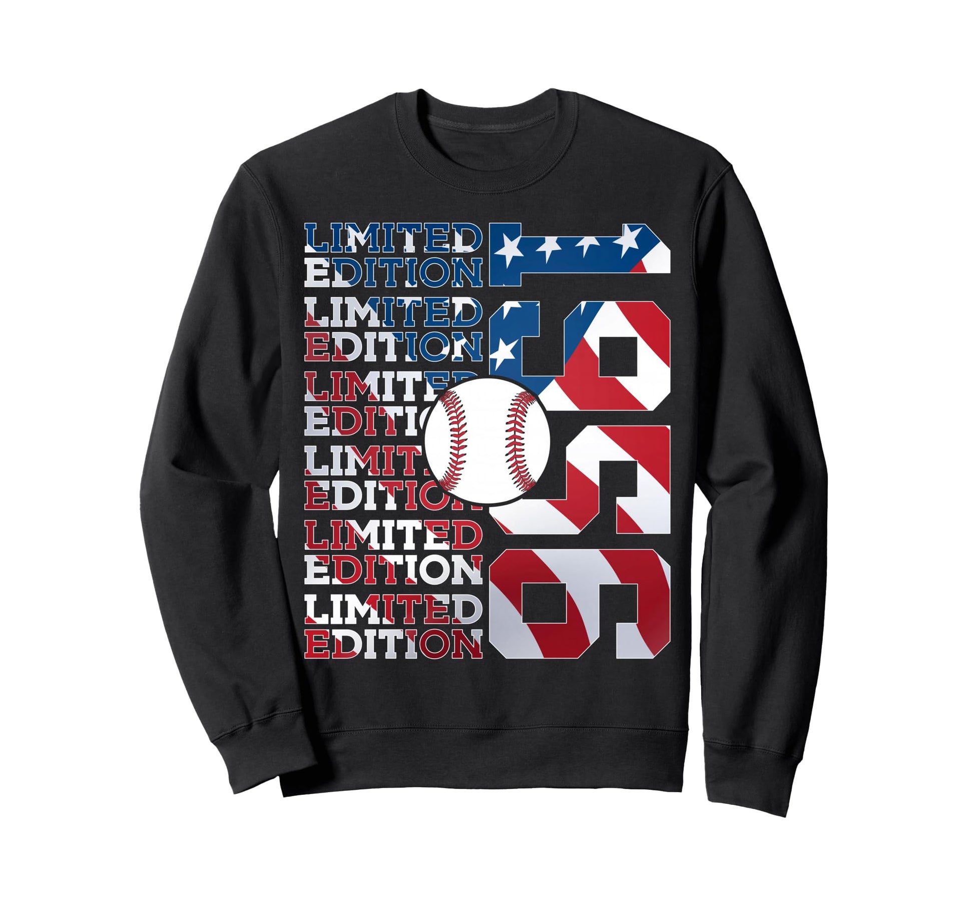 1956 Baseball 70Th Birthday Sweatshirt - Minimalist Print Men Women - T-Shirt, Sweatshirt, Hoodie