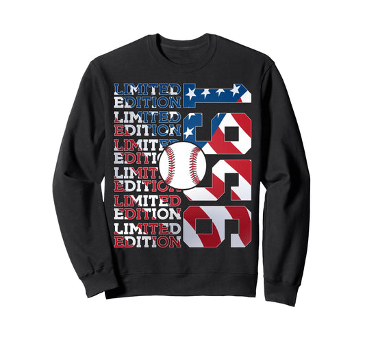 1956 Baseball 70Th Birthday Sweatshirt - Minimalist Print Men Women - T-Shirt, Sweatshirt, Hoodie