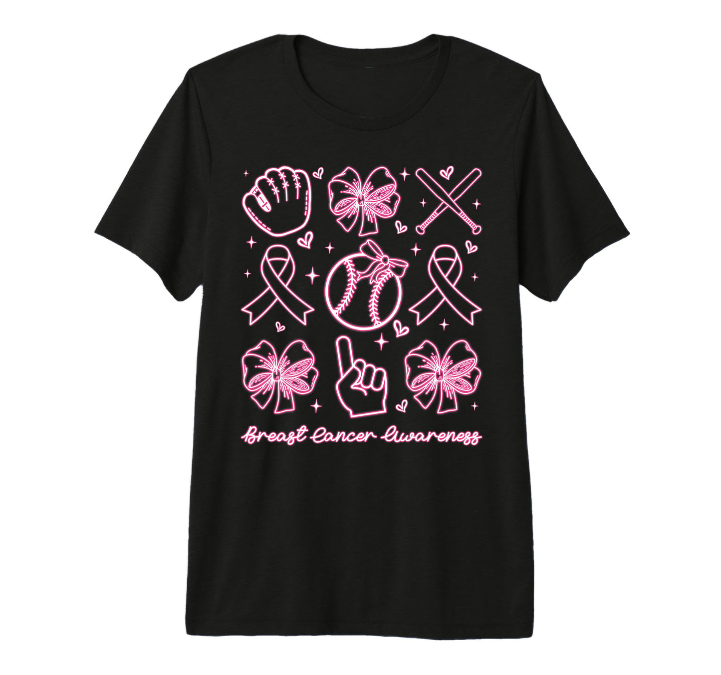 Breast Cancer Awareness Warriors T-Shirt - Novelty Apparel Men Women - T-Shirt, Sweatshirt, Hoodie