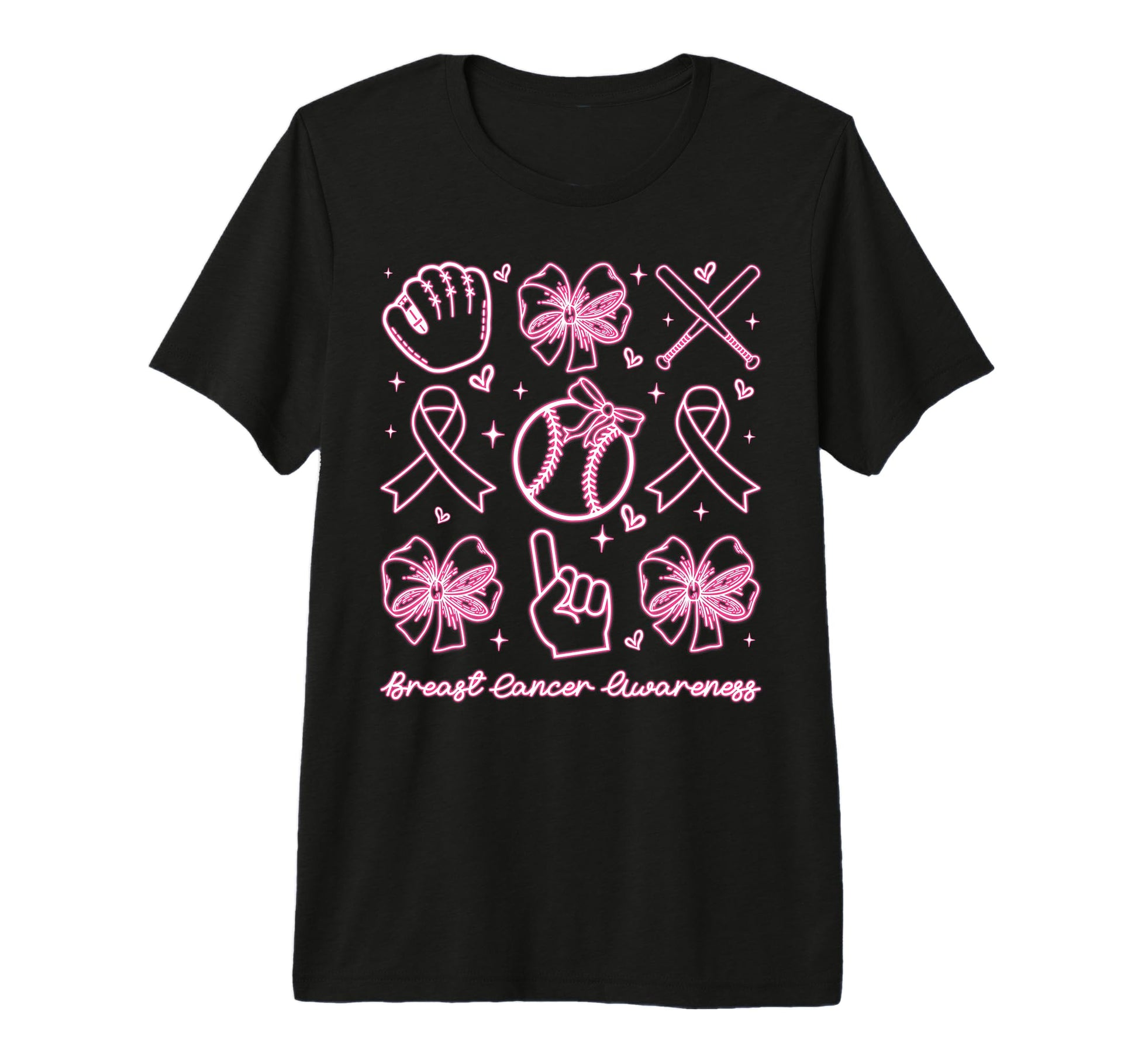 Breast Cancer Awareness Warriors T-Shirt - Novelty Apparel Men Women - T-Shirt, Sweatshirt, Hoodie