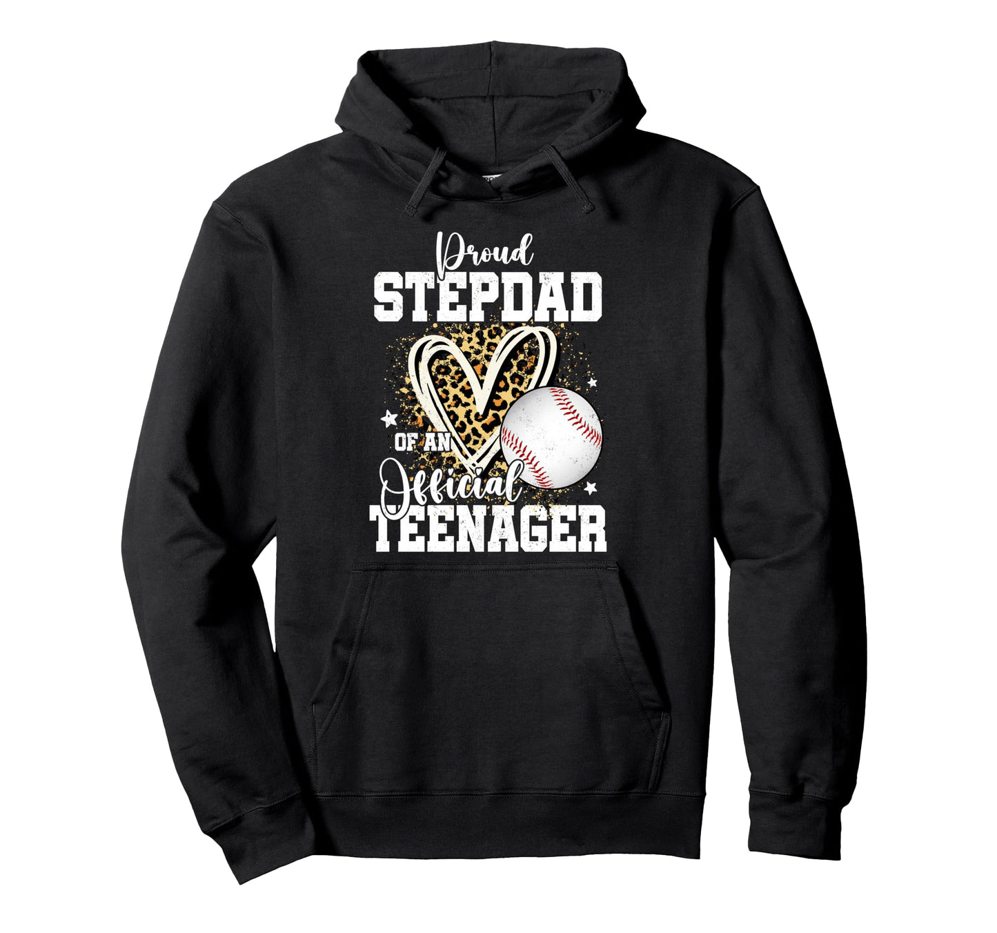 Proud Stepdad Teenager 13Th Birthday Hoodie - Aesthetic Graphic for Adults - T-Shirt, Sweatshirt, Hoodie