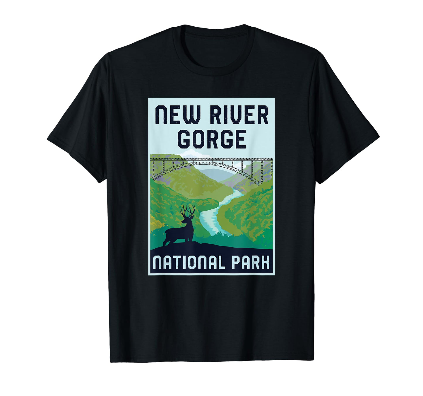 New River Gorge National Park West T-Shirt - Streetwear Style Men Women - T-Shirt, Sweatshirt, Hoodie