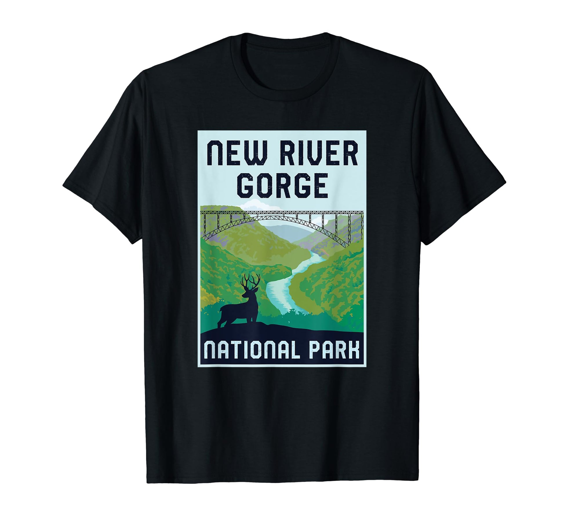 New River Gorge National Park West T-Shirt - Streetwear Style Men Women - T-Shirt, Sweatshirt, Hoodie