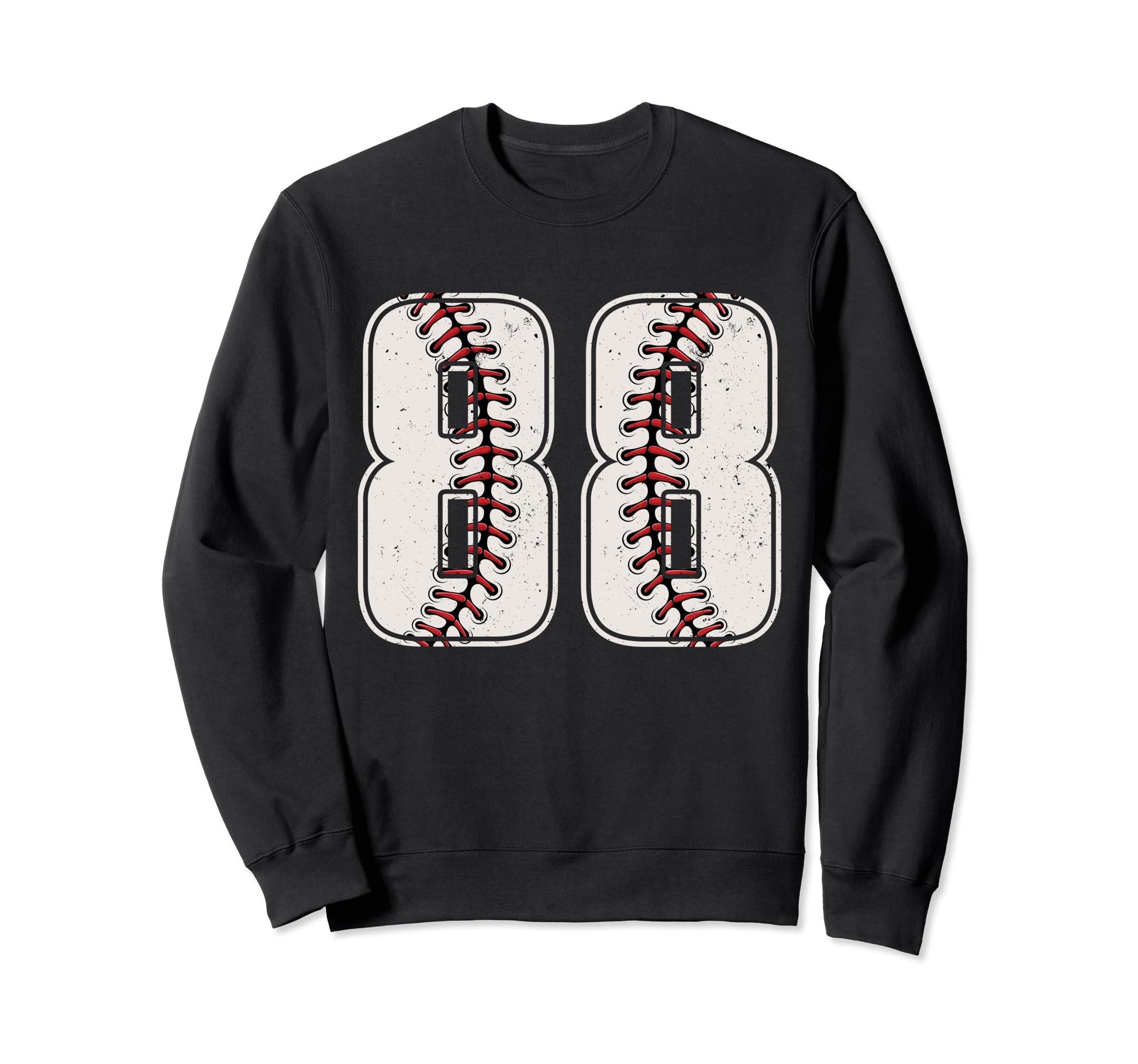 Baseball Player Number 88 Eighty Sweatshirt - Streetwear Style Unisex - T-Shirt, Sweatshirt, Hoodie