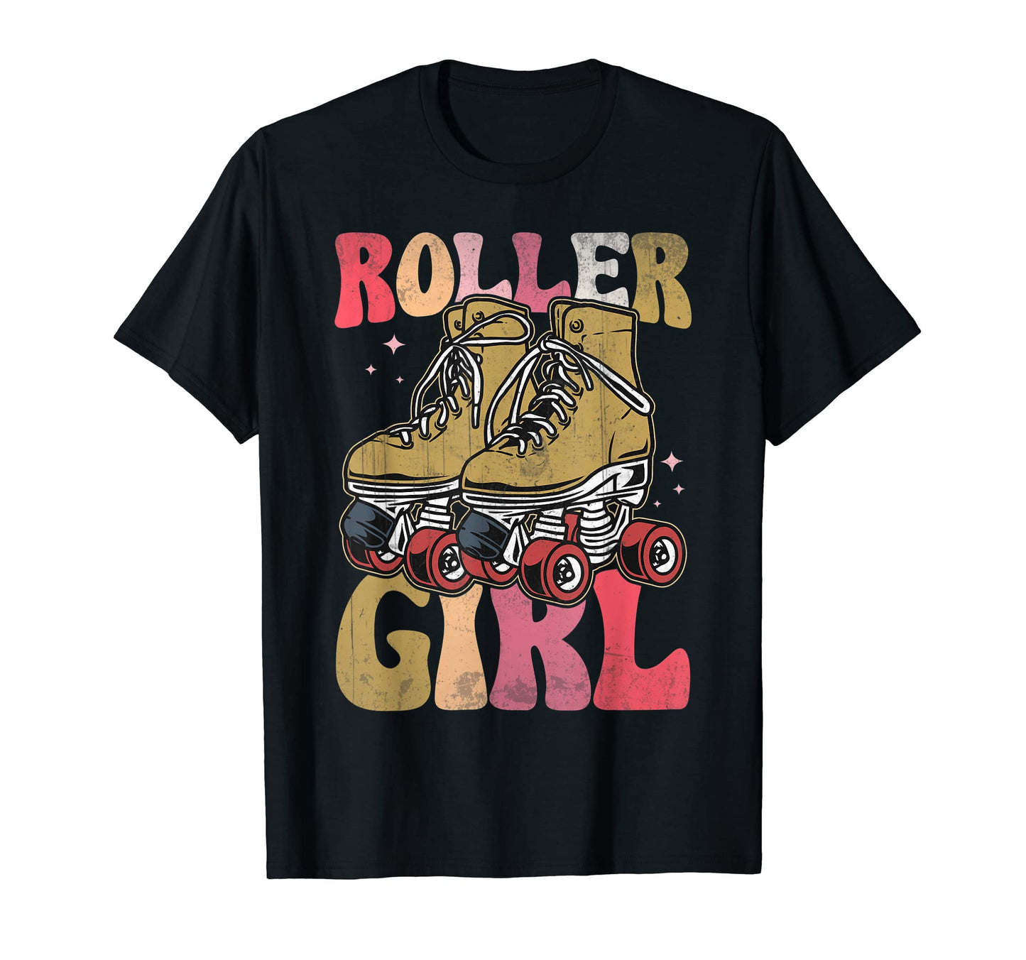 Roller Skating 70S 80S Skate Costume T-Shirt - Aesthetic Graphic Men Women - T-Shirt, Sweatshirt, Hoodie