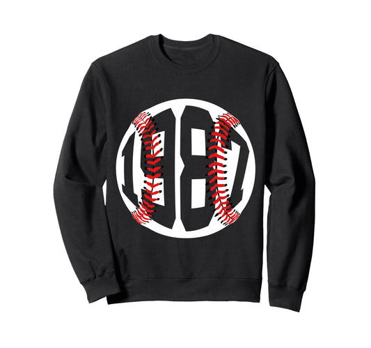 1987 Baseball 39Th Birthday Sweatshirt - Aesthetic Graphic Unisex - T-Shirt, Sweatshirt, Hoodie