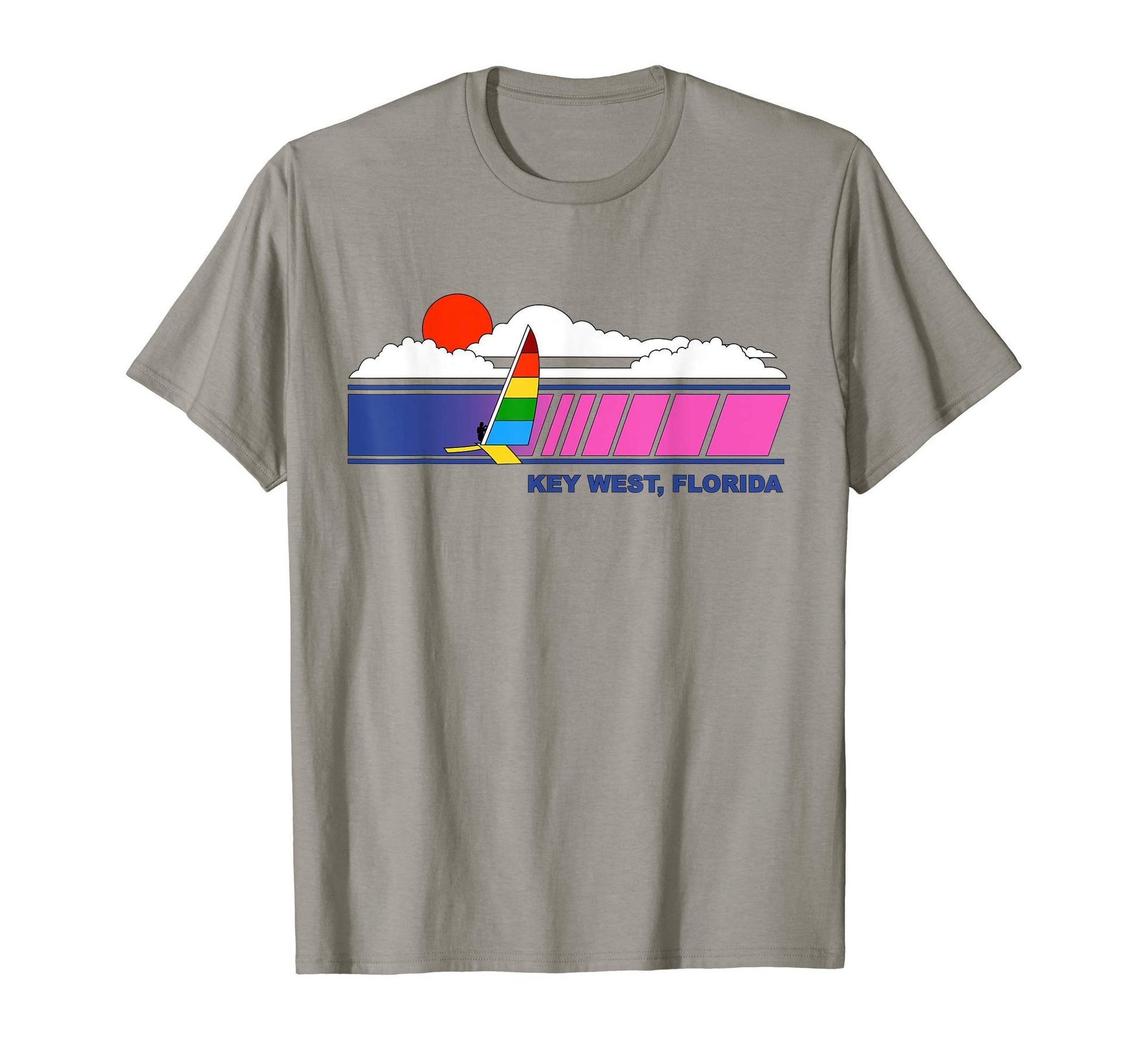 Key West 80S T-Shirt - Streetwear Style Men Women - T-Shirt, Sweatshirt, Hoodie