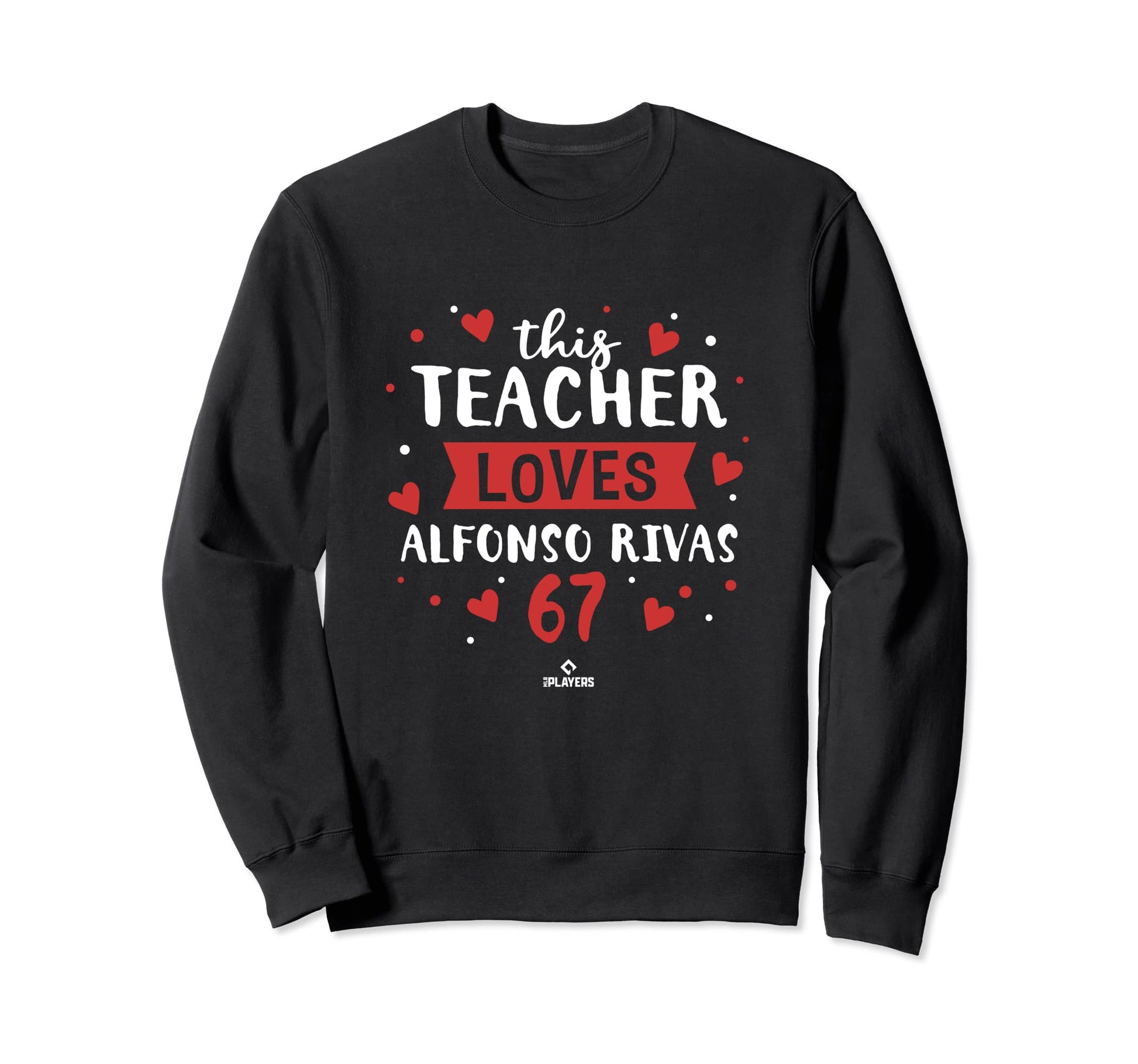 This Teacher Loves Alfonso Rivas Sweatshirt - Trendy Graphic for Adults - T-Shirt, Sweatshirt, Hoodie