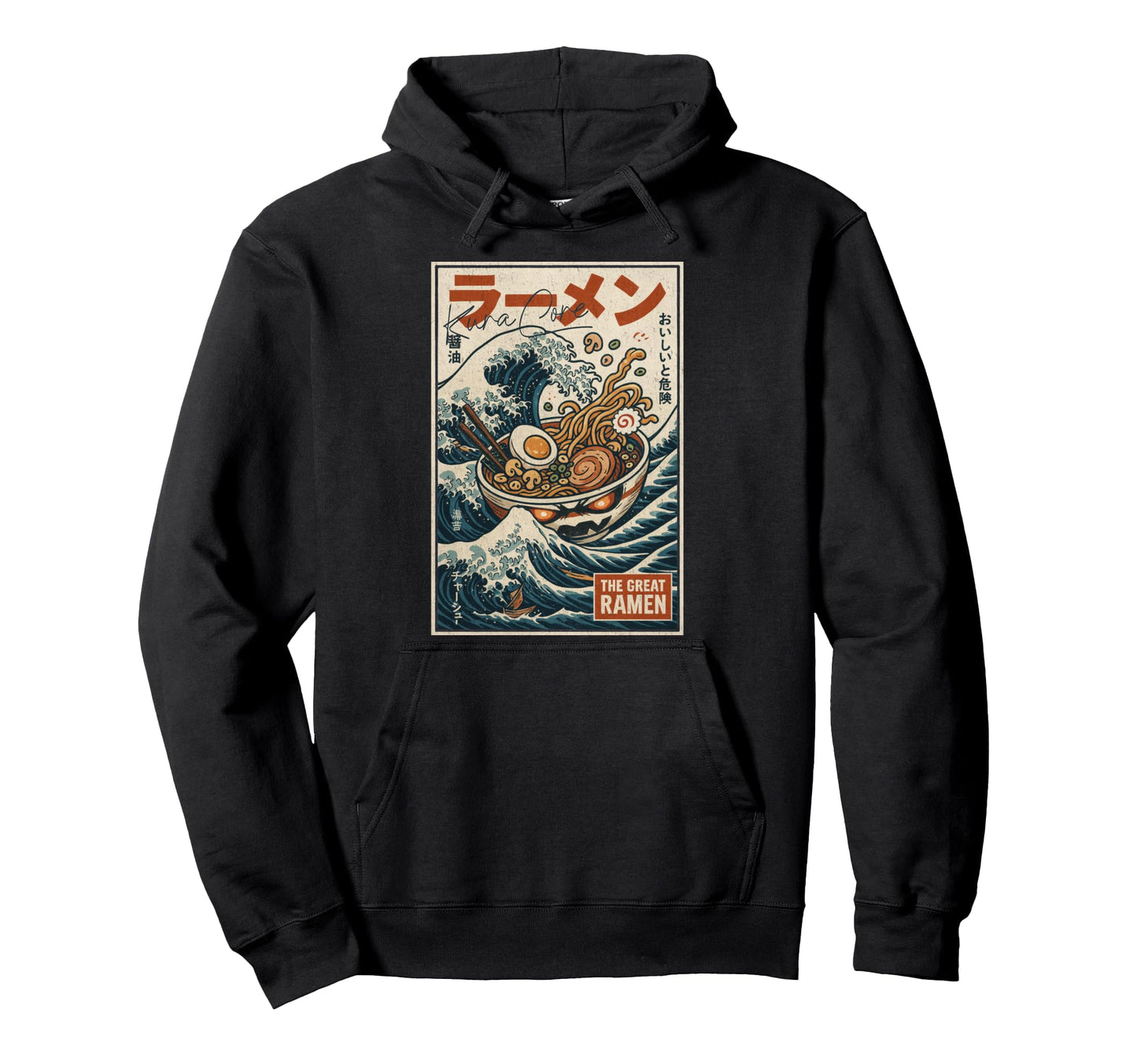 Ramen Japanese Streetwear Cyberpunk Hoodie - Novelty Apparel for Adults - T-Shirt, Sweatshirt, Hoodie