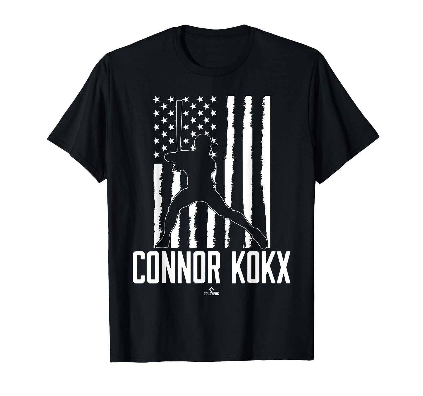 Distressed Flag Swing Connor Kokx T-Shirt - Minimalist Print Unisex - T-Shirt, Sweatshirt, Hoodie