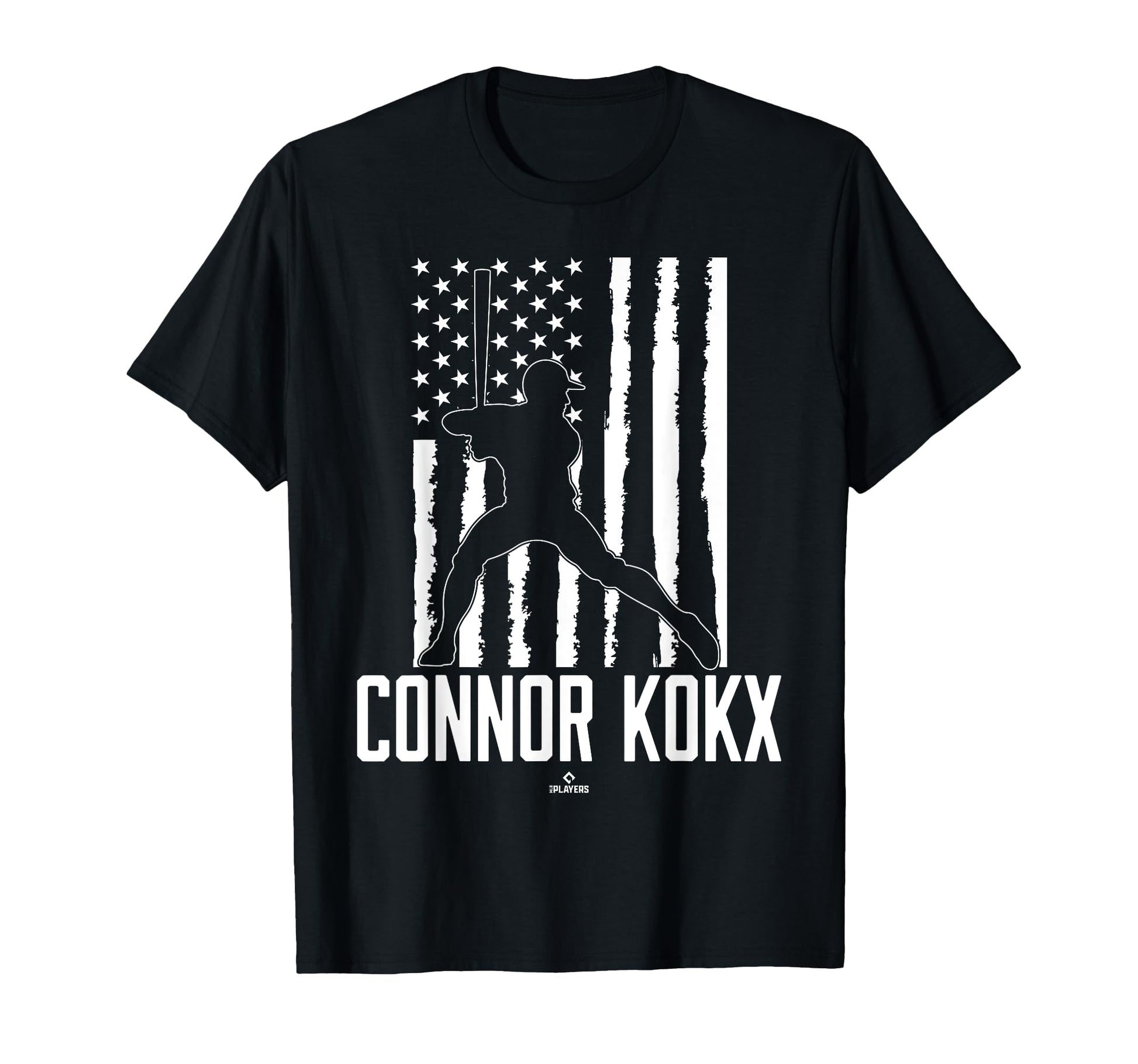 Distressed Flag Swing Connor Kokx T-Shirt - Minimalist Print Unisex - T-Shirt, Sweatshirt, Hoodie