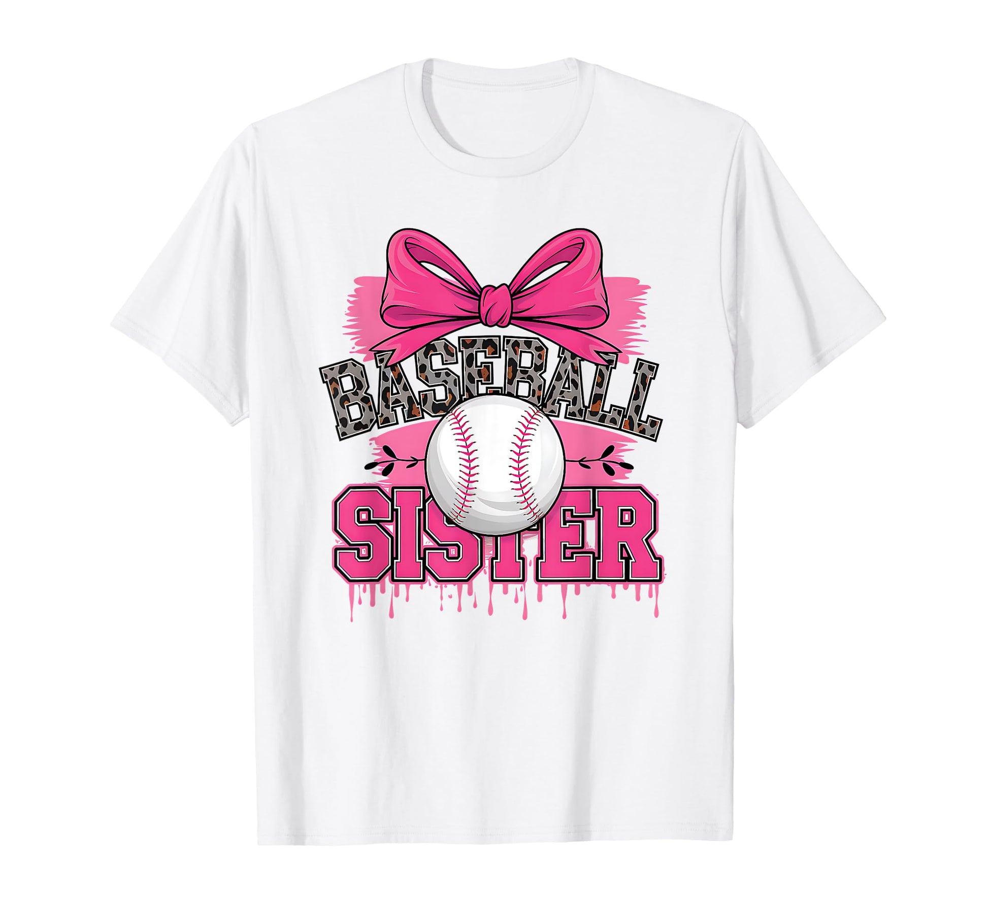 Baseball Sister Drip Baseball Drip T-Shirt - Minimalist Print Unisex - T-Shirt, Sweatshirt, Hoodie