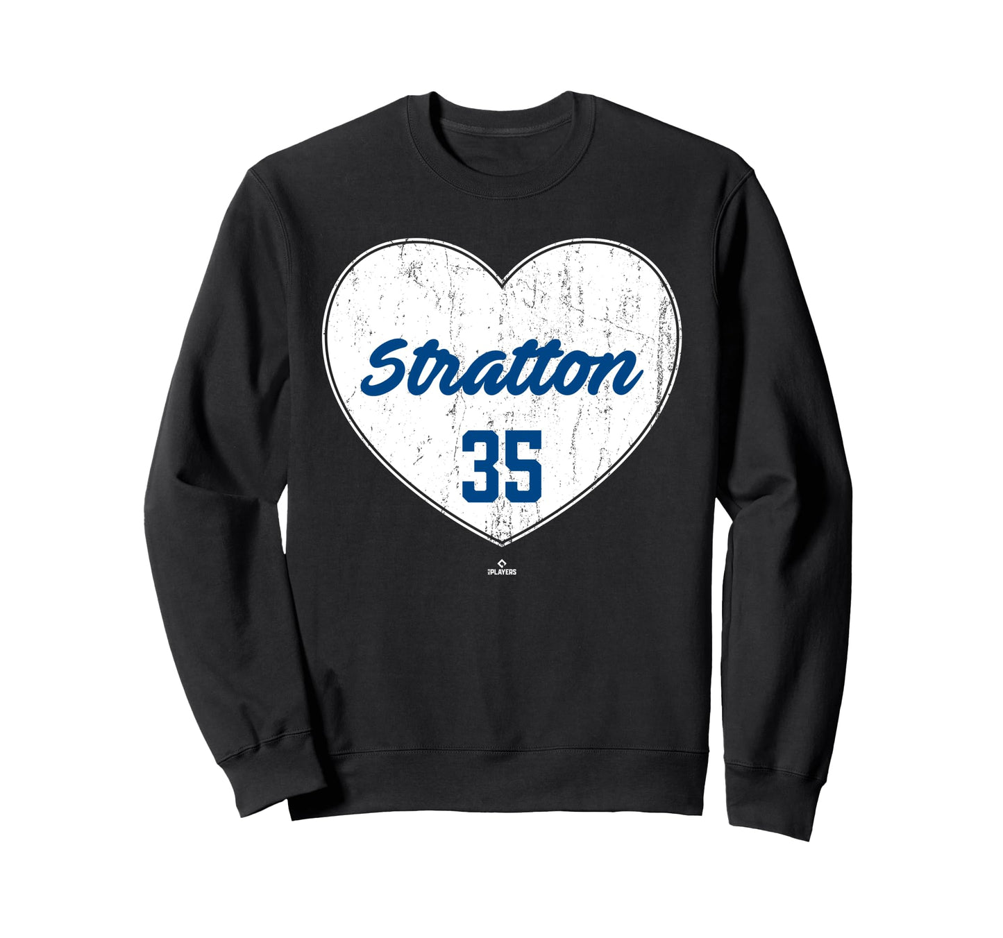 Distressed Heart Chris Stratton Sweatshirt - Minimalist Print for Adults - T-Shirt, Sweatshirt, Hoodie