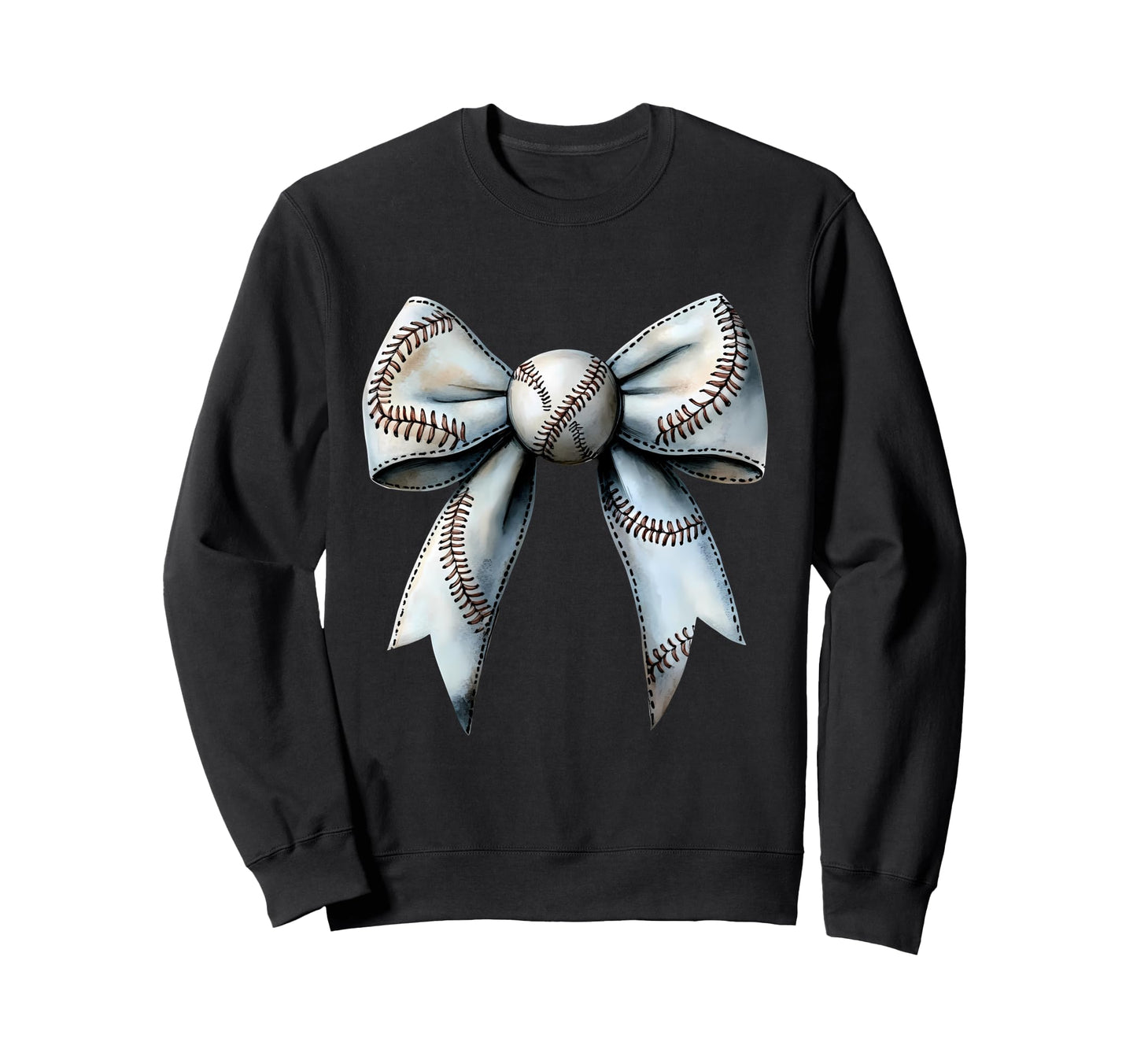 Baseball Coquette Bow Baseball Mom Sweatshirt - Unique Graphic Men Women - T-Shirt, Sweatshirt, Hoodie