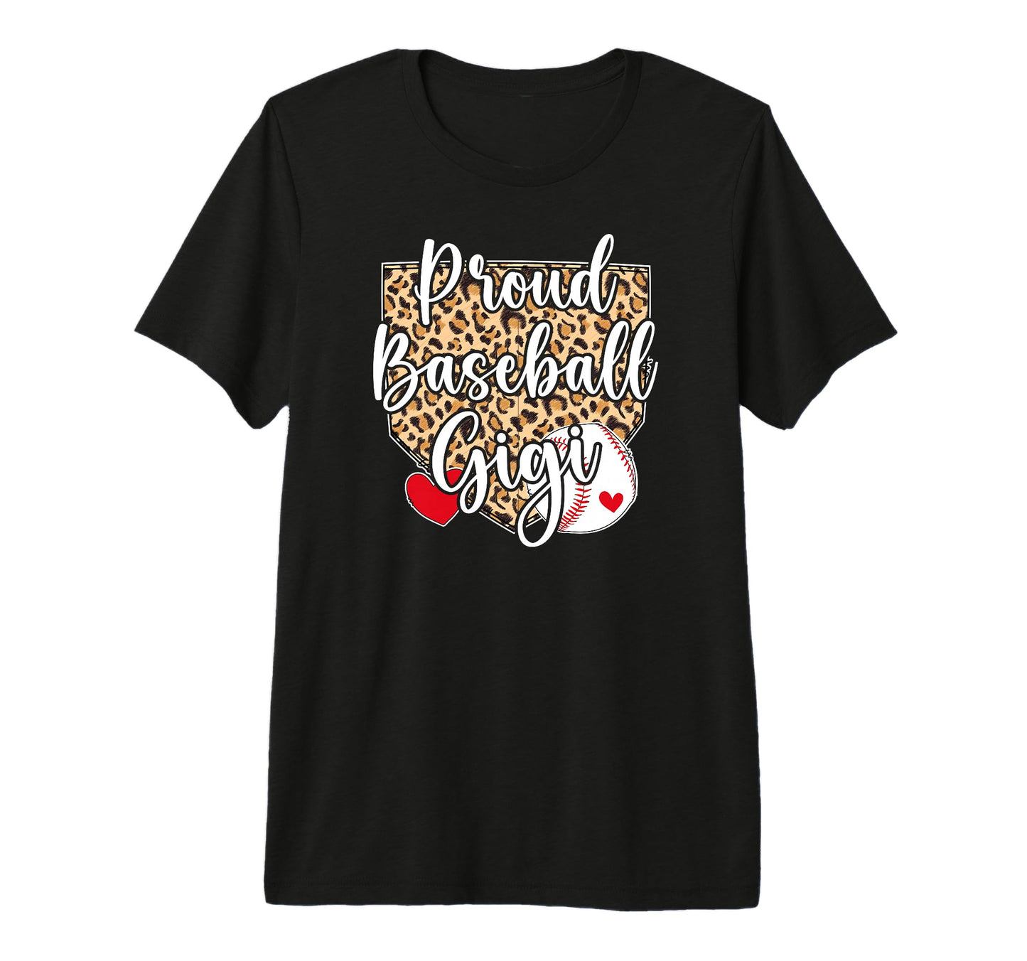 Proud Baseball Gigi Baseball Player T-Shirt - Minimalist Print for Adults - T-Shirt, Sweatshirt, Hoodie