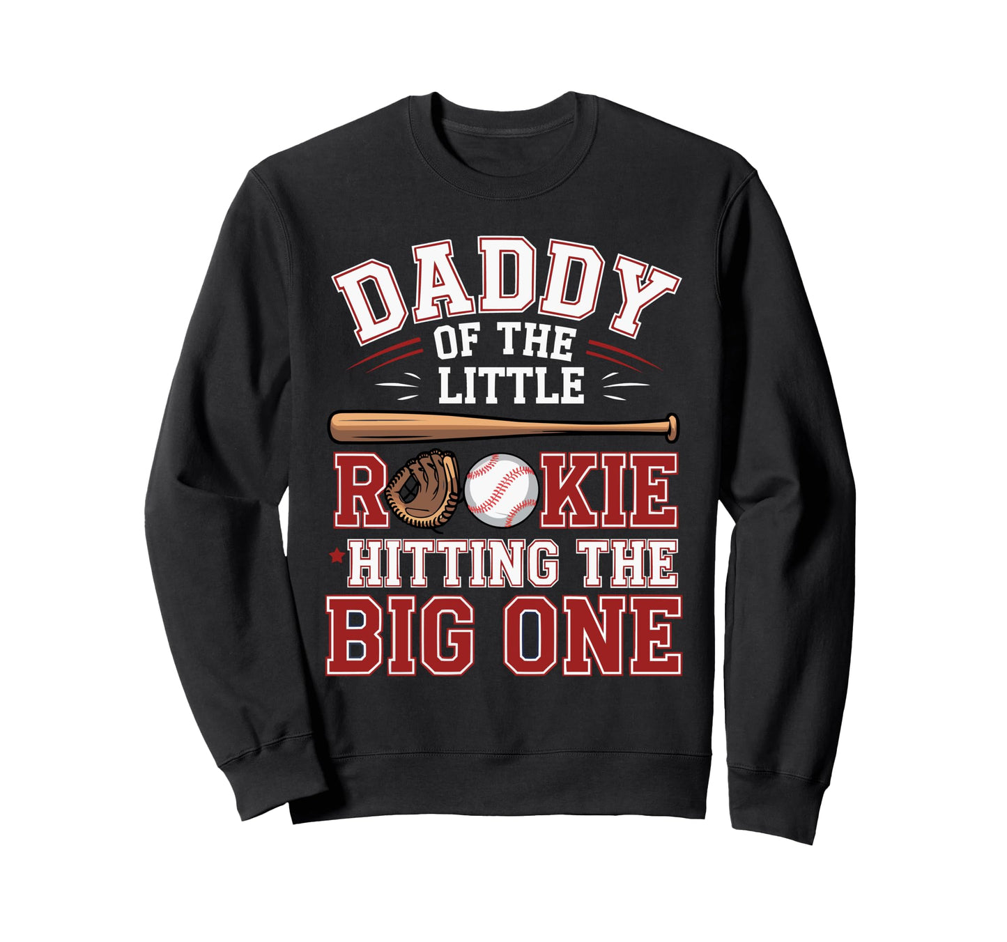 Dad First Birthday Daddy Little Sweatshirt - Trendy Graphic Men Women - T-Shirt, Sweatshirt, Hoodie