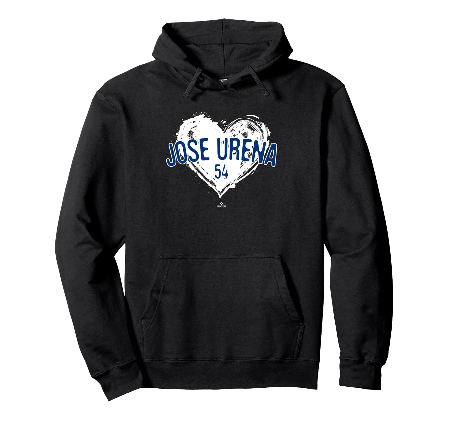 Distressed Heart Jos Ure Texas Baseball Hoodie - Trendy Graphic for Adults - T-Shirt, Sweatshirt, Hoodie