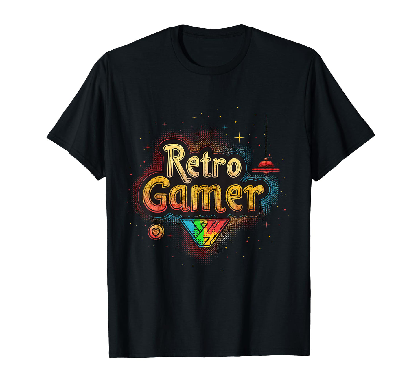 Gamer 80S Arcade Gaming Gift T-Shirt - Fun Novelty Design for Adults - T-Shirt, Sweatshirt, Hoodie