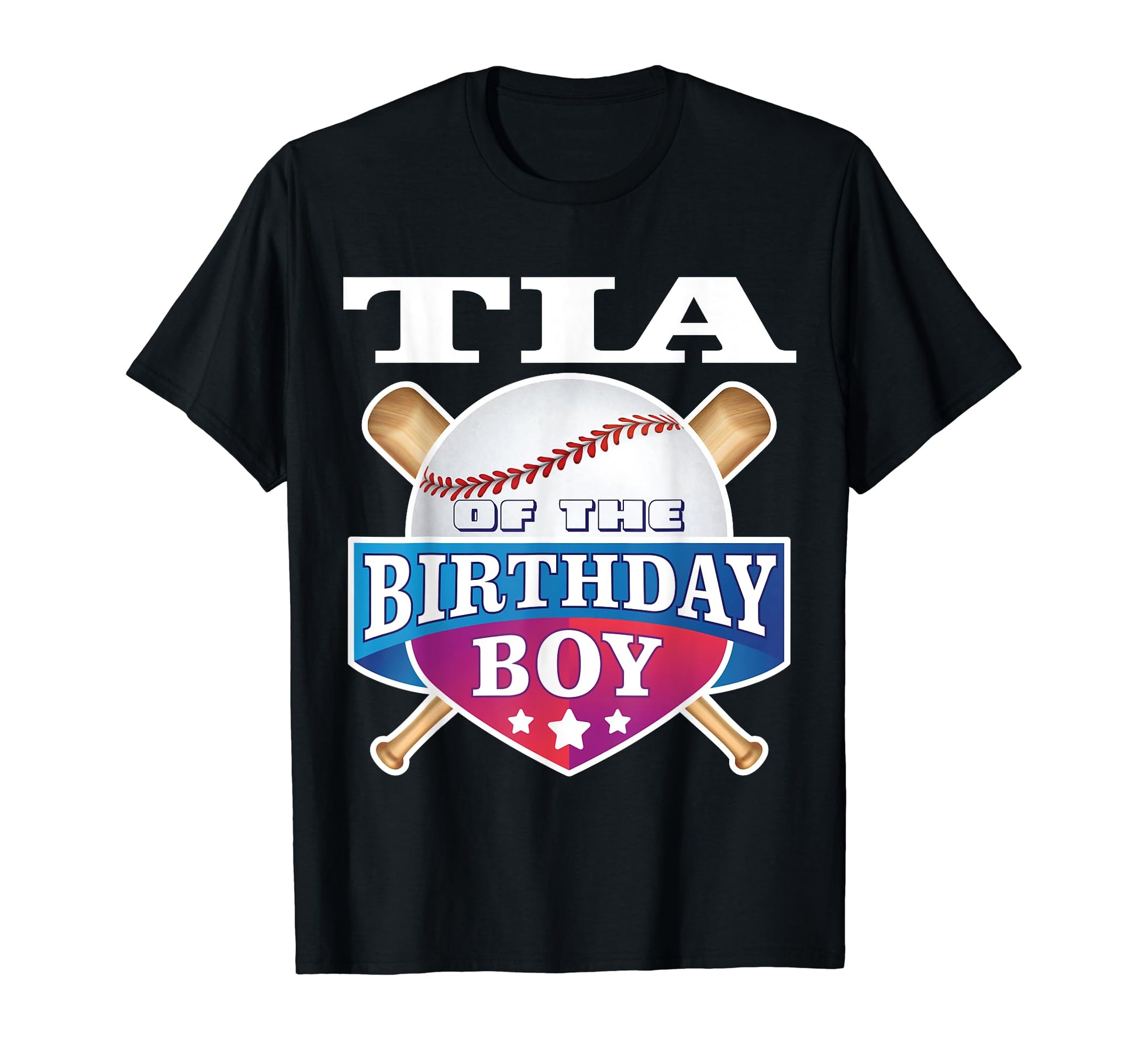 Tia Birthday Baseball Bday Party T-Shirt - Novelty Apparel Unisex - T-Shirt, Sweatshirt, Hoodie