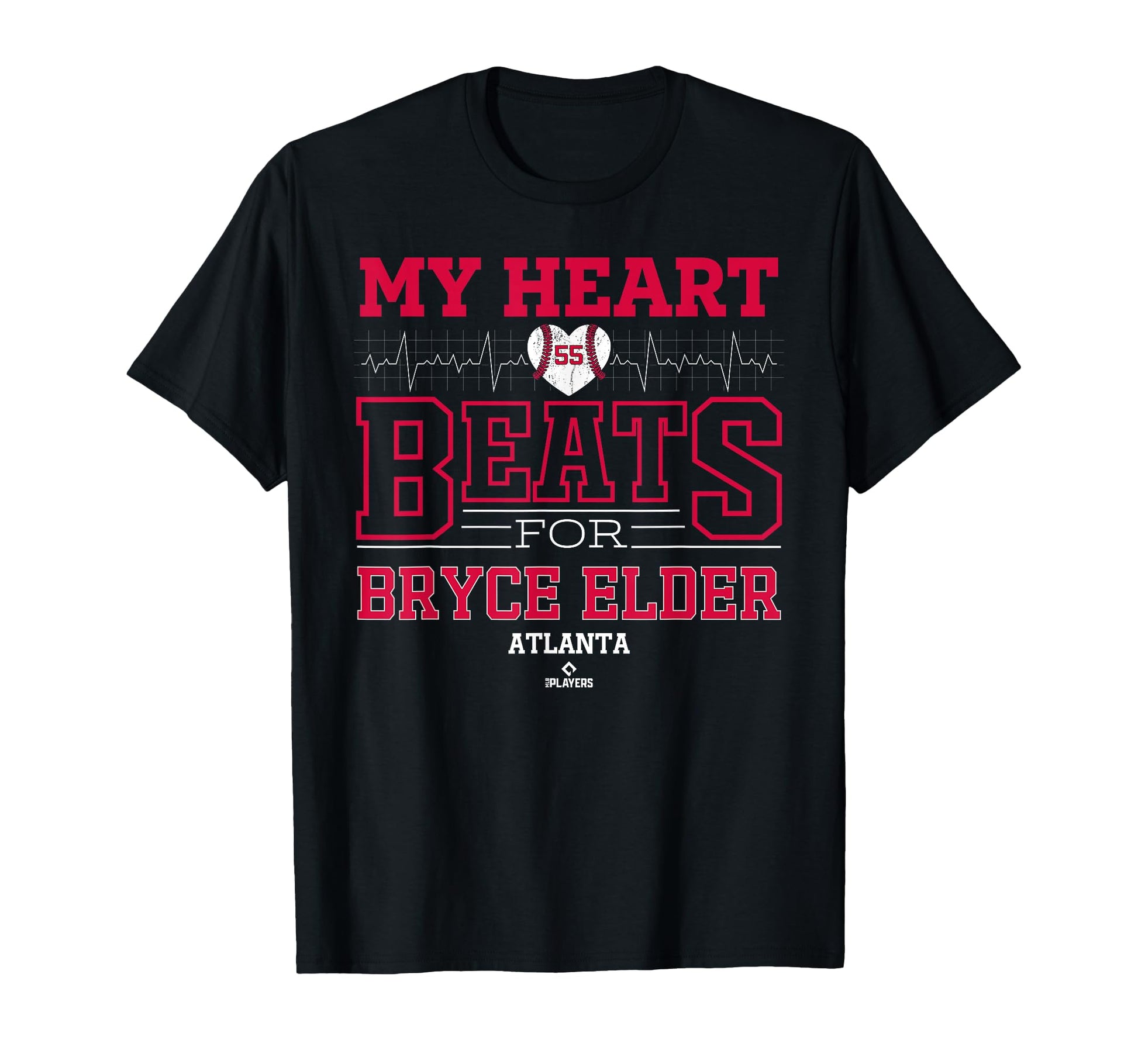 My Heart Beats Bryce Elder Atlanta T-Shirt - Aesthetic Graphic for Adults - T-Shirt, Sweatshirt, Hoodie