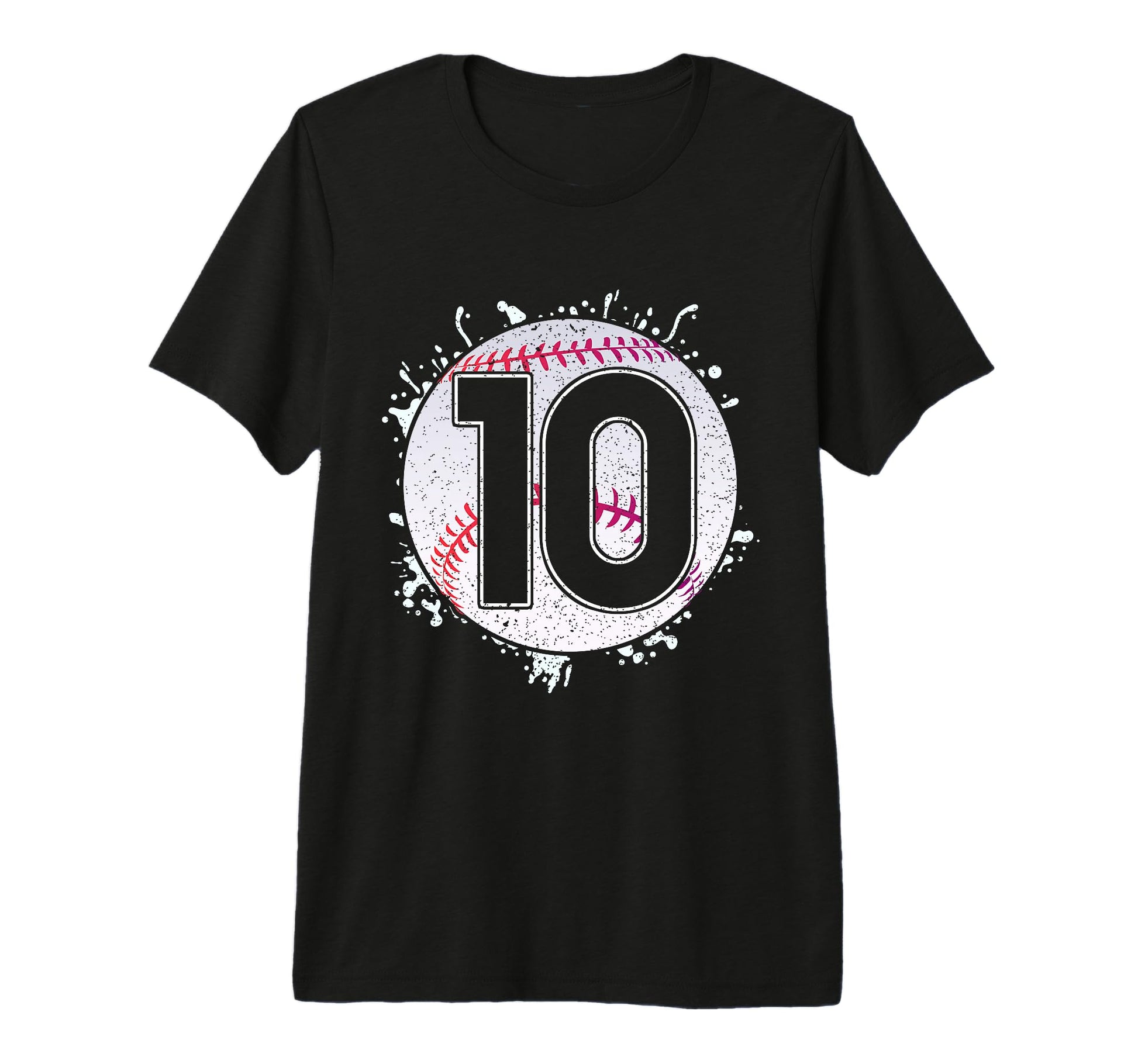 Baseball Birthday 10Th Birthday Party T-Shirt - Trendy Graphic Men Women - T-Shirt, Sweatshirt, Hoodie