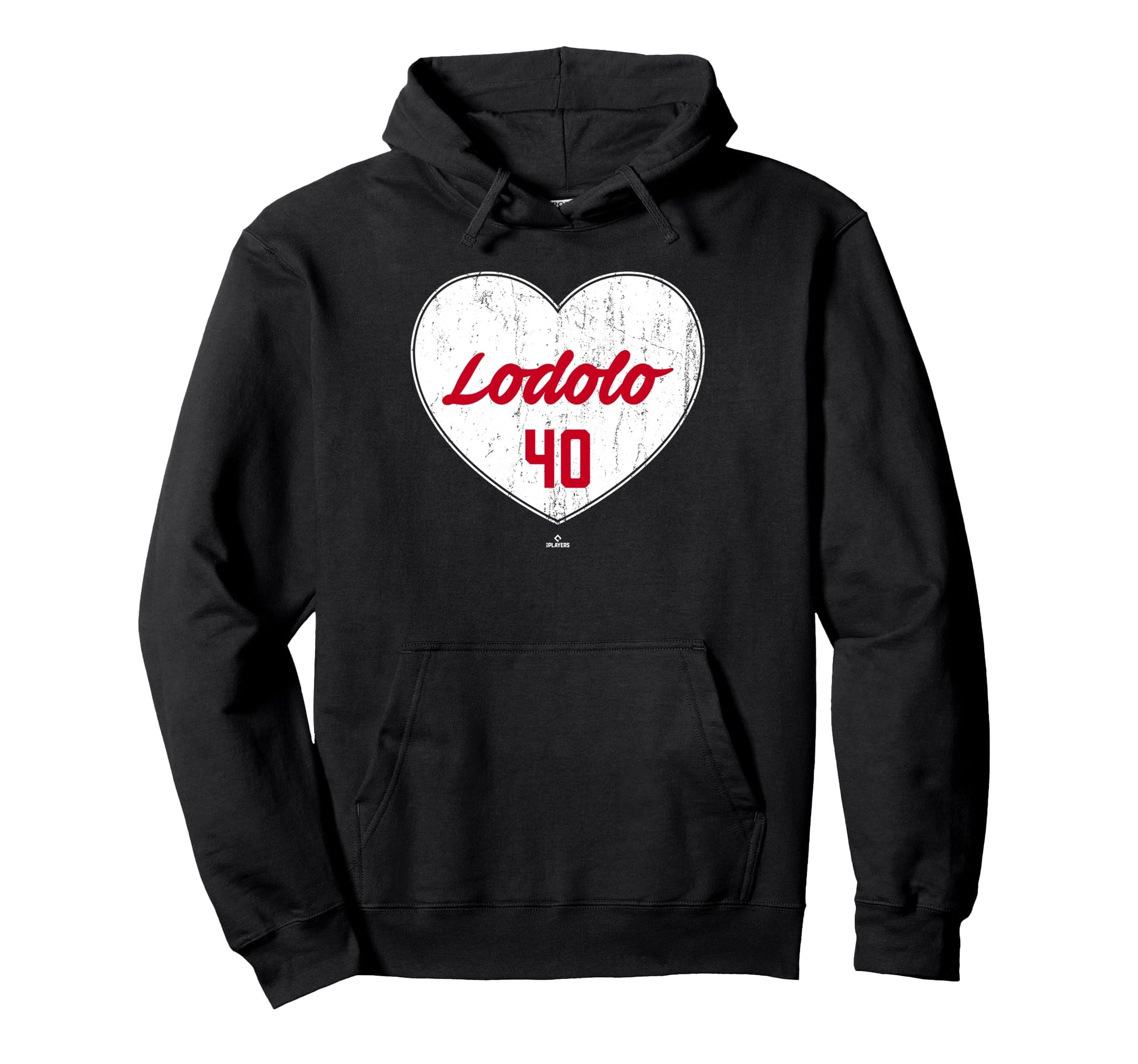 Distressed Heart Nick Lodolo Cincinnati Hoodie - Novelty Apparel Men Women - T-Shirt, Sweatshirt, Hoodie