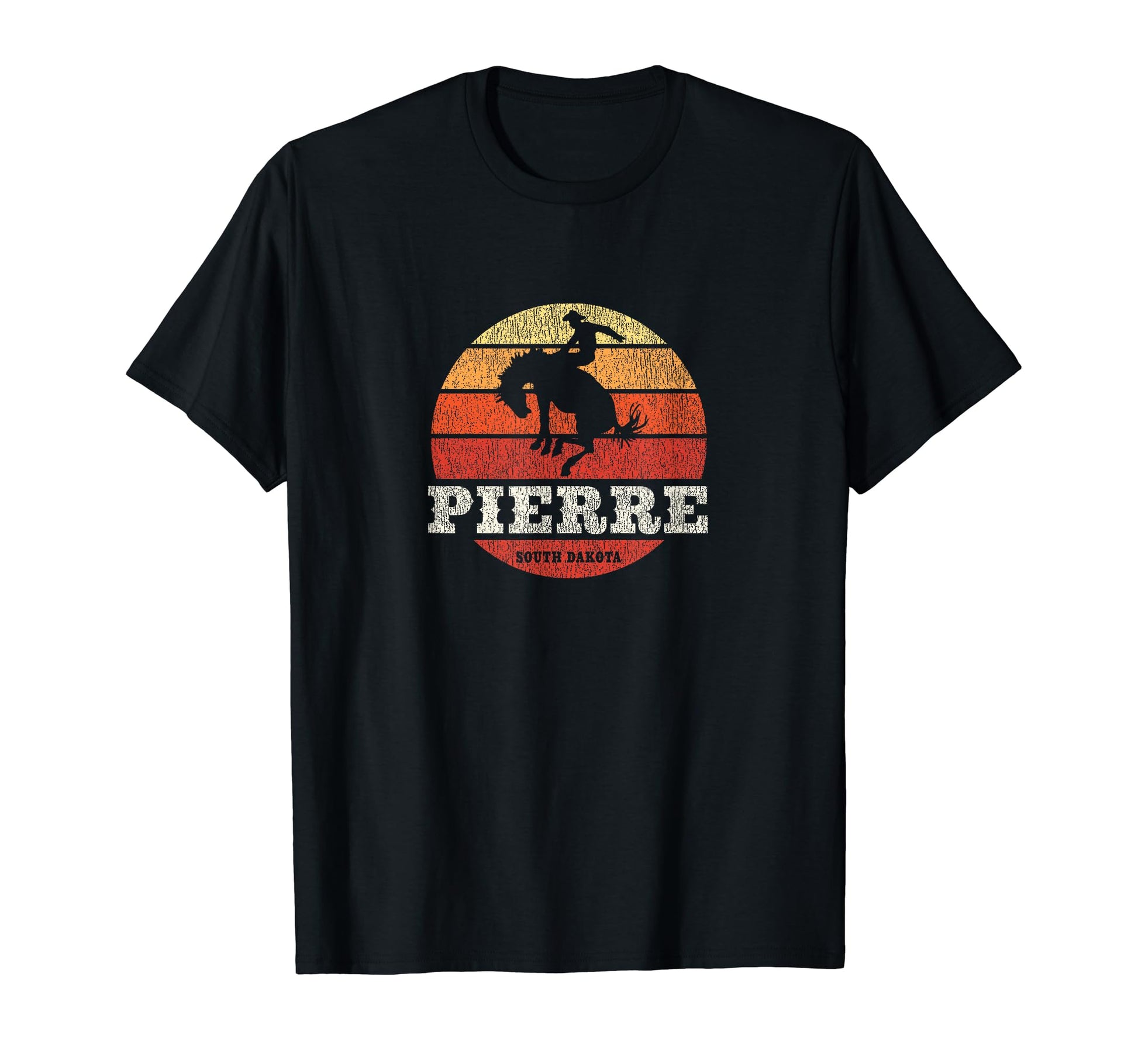 Pierre Sd Country Western T-Shirt - Minimalist Print for Adults - T-Shirt, Sweatshirt, Hoodie