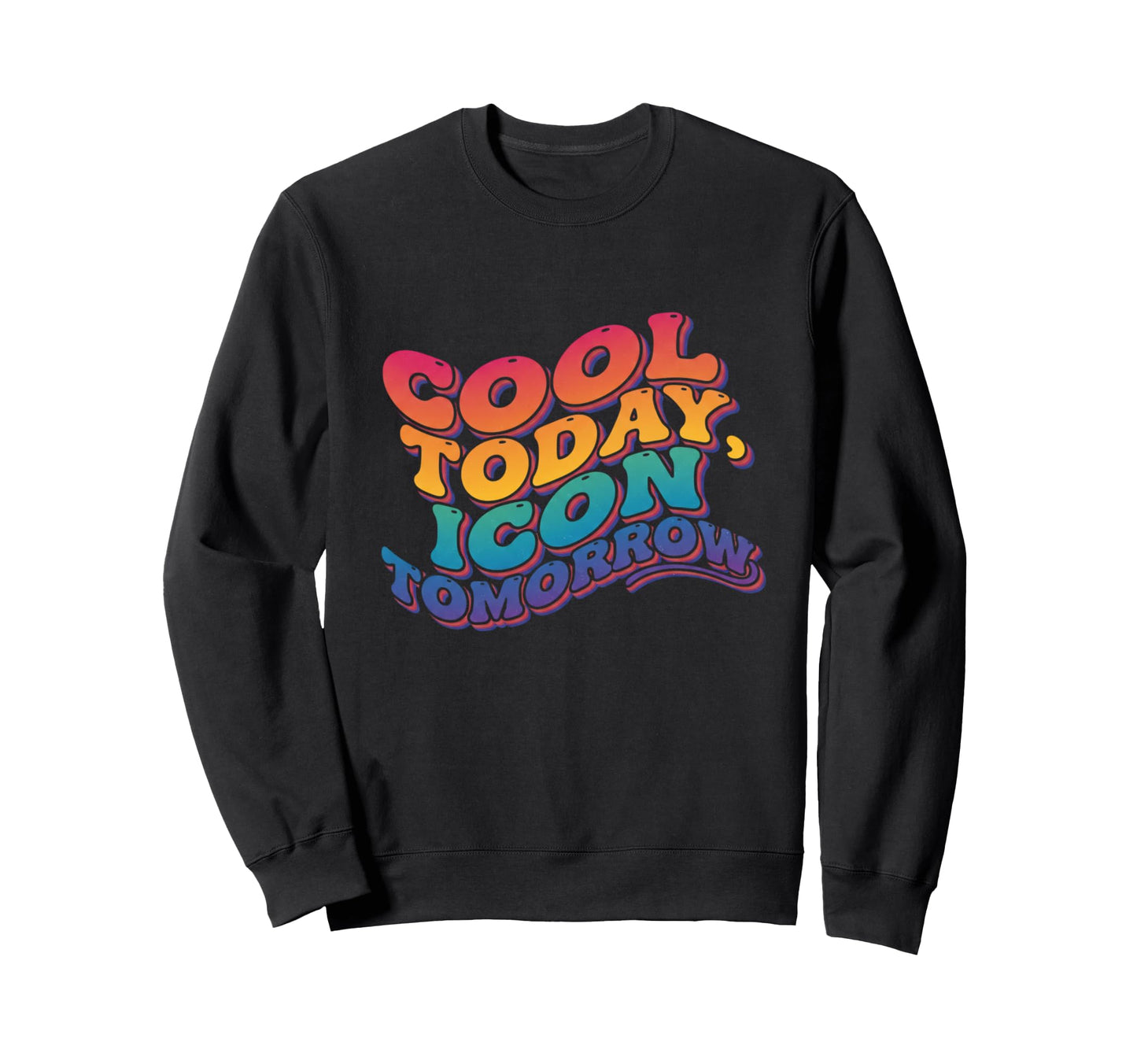 Today Icon Tomorrow 70S Sunset Sweatshirt - Streetwear Style Men Women - T-Shirt, Sweatshirt, Hoodie
