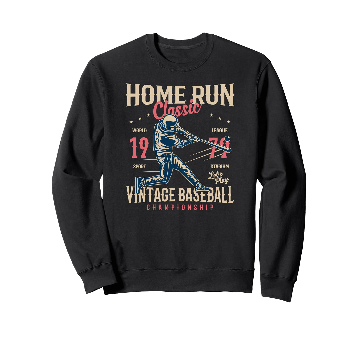Baseball Sweatshirt - Streetwear Style Men Women - T-Shirt, Sweatshirt, Hoodie