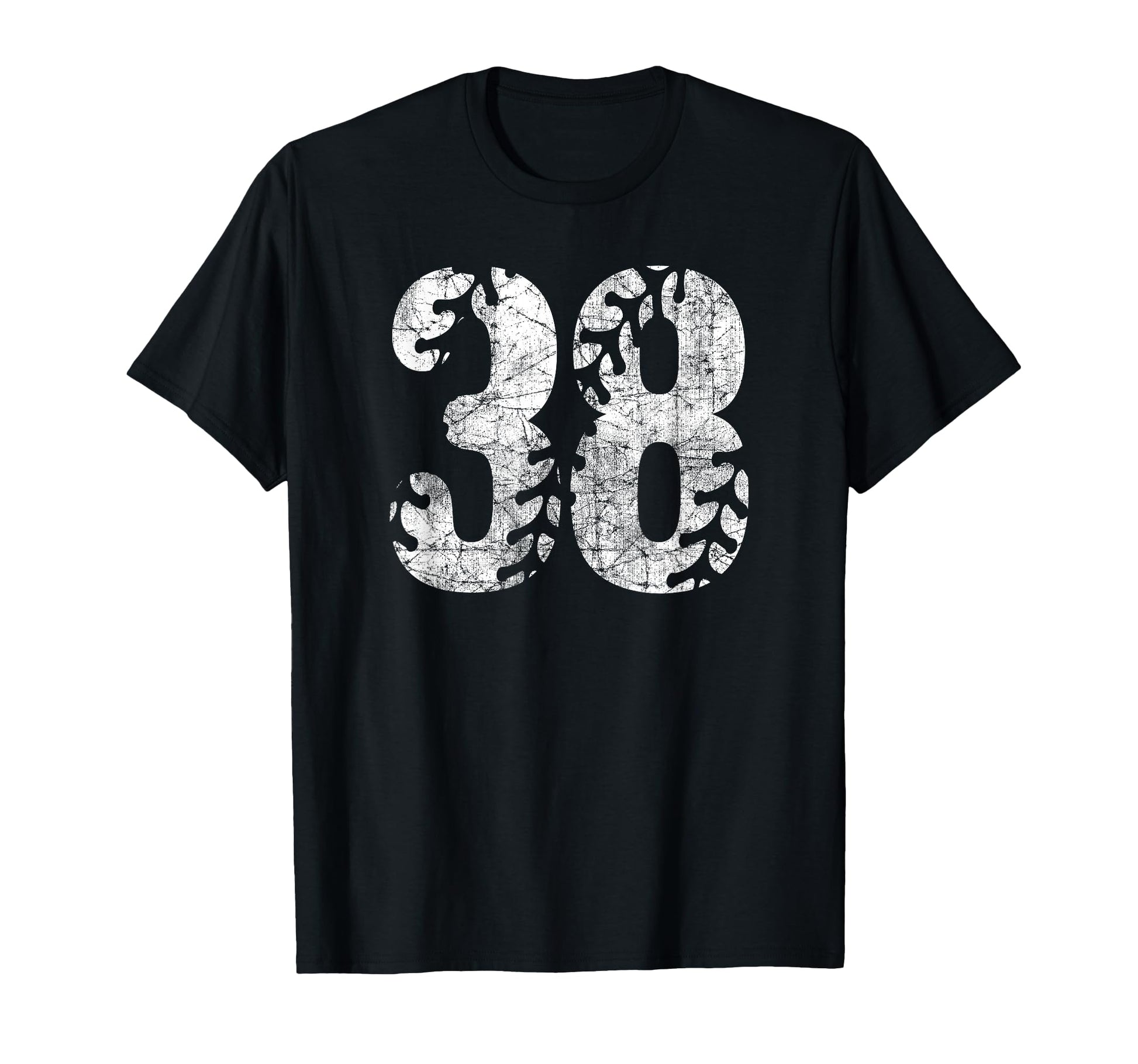 Baseball Softball Mom 38 Number 38 T-Shirt - Graphic Print Men Women - T-Shirt, Sweatshirt, Hoodie