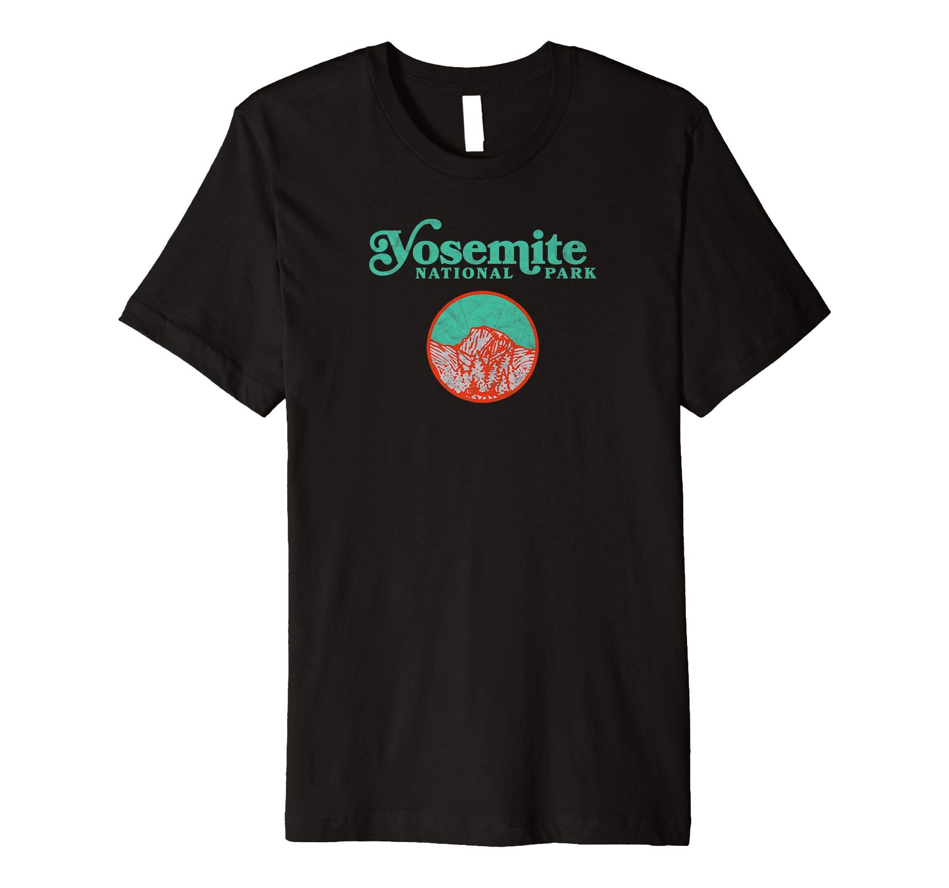 Yosemite National Park 80S Color T-Shirt - Aesthetic Graphic Men Women - T-Shirt, Sweatshirt, Hoodie