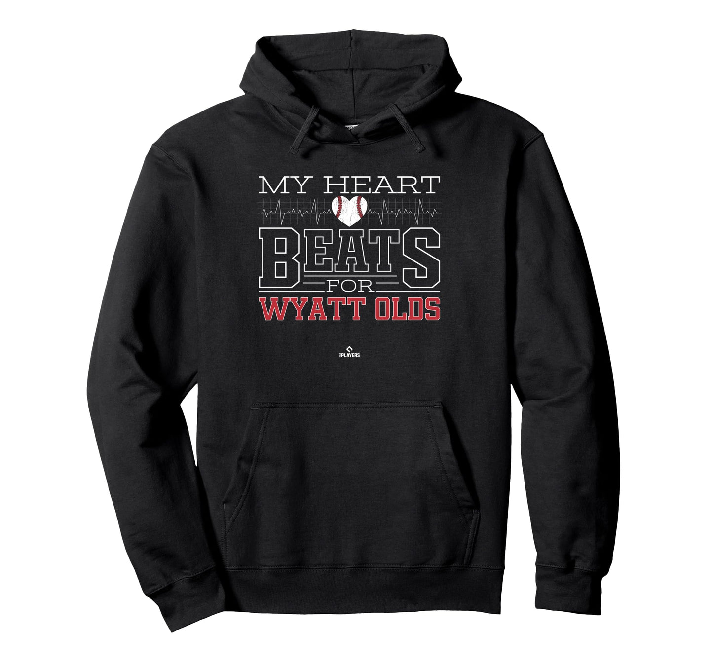 My Heart Beats Wyatt Olds Prospect Hoodie - Aesthetic Graphic Men Women - T-Shirt, Sweatshirt, Hoodie