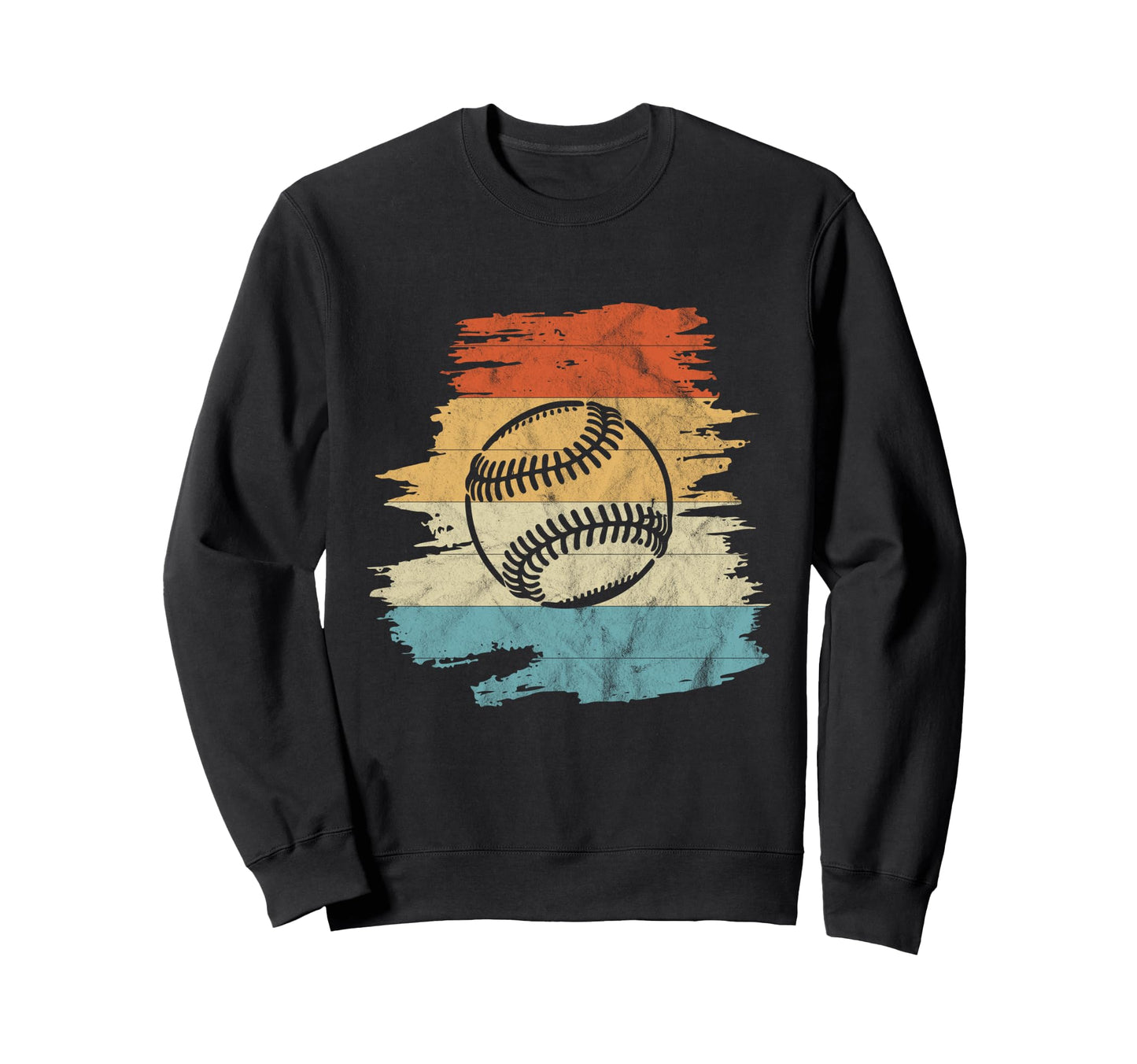 Baseball Sweatshirt - Aesthetic Graphic for Adults - T-Shirt, Sweatshirt, Hoodie