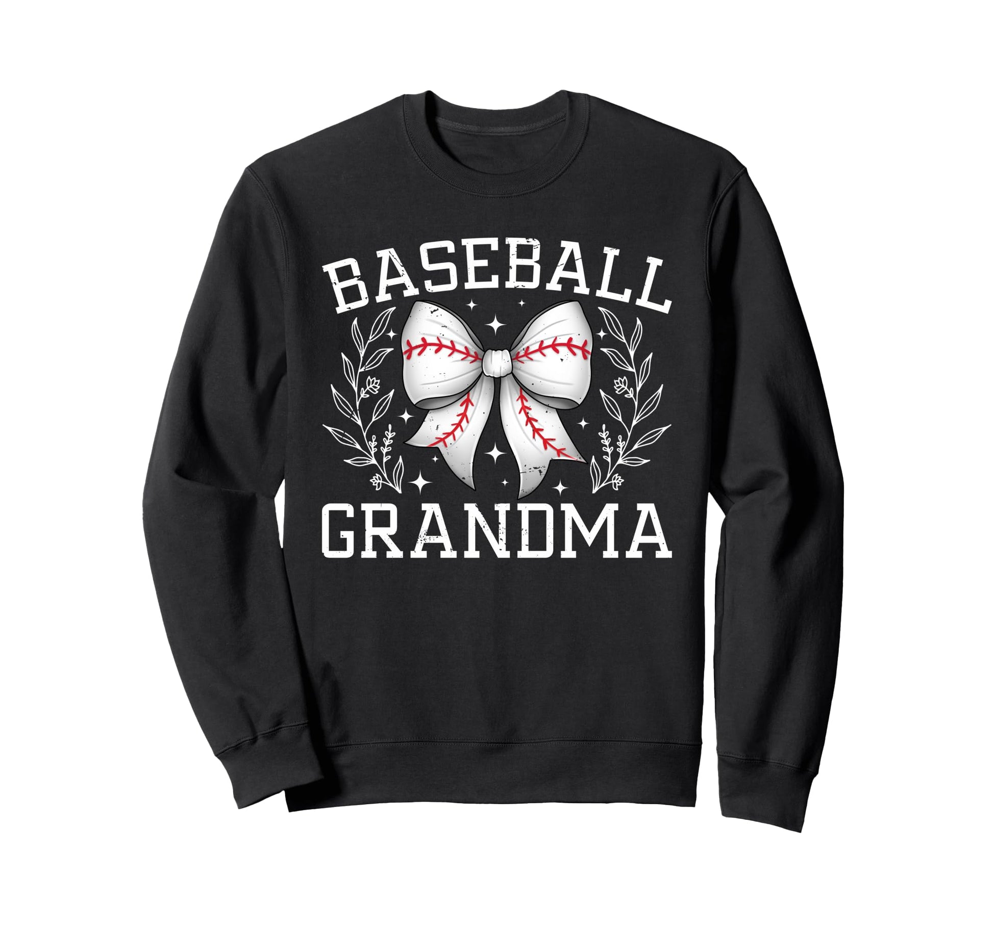 Coquette Bow Baseball Grandma Game Sweatshirt - Novelty Apparel for Adults - T-Shirt, Sweatshirt, Hoodie