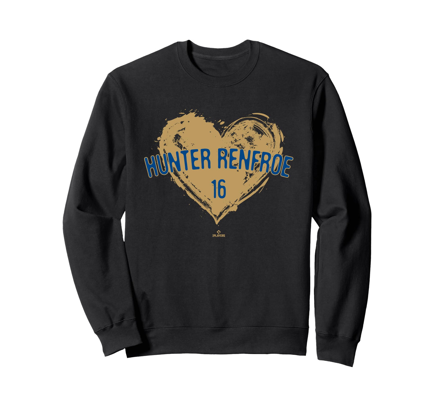 Distressed Heart Hunter Renfroe Sweatshirt - Trendy Graphic for Adults - T-Shirt, Sweatshirt, Hoodie