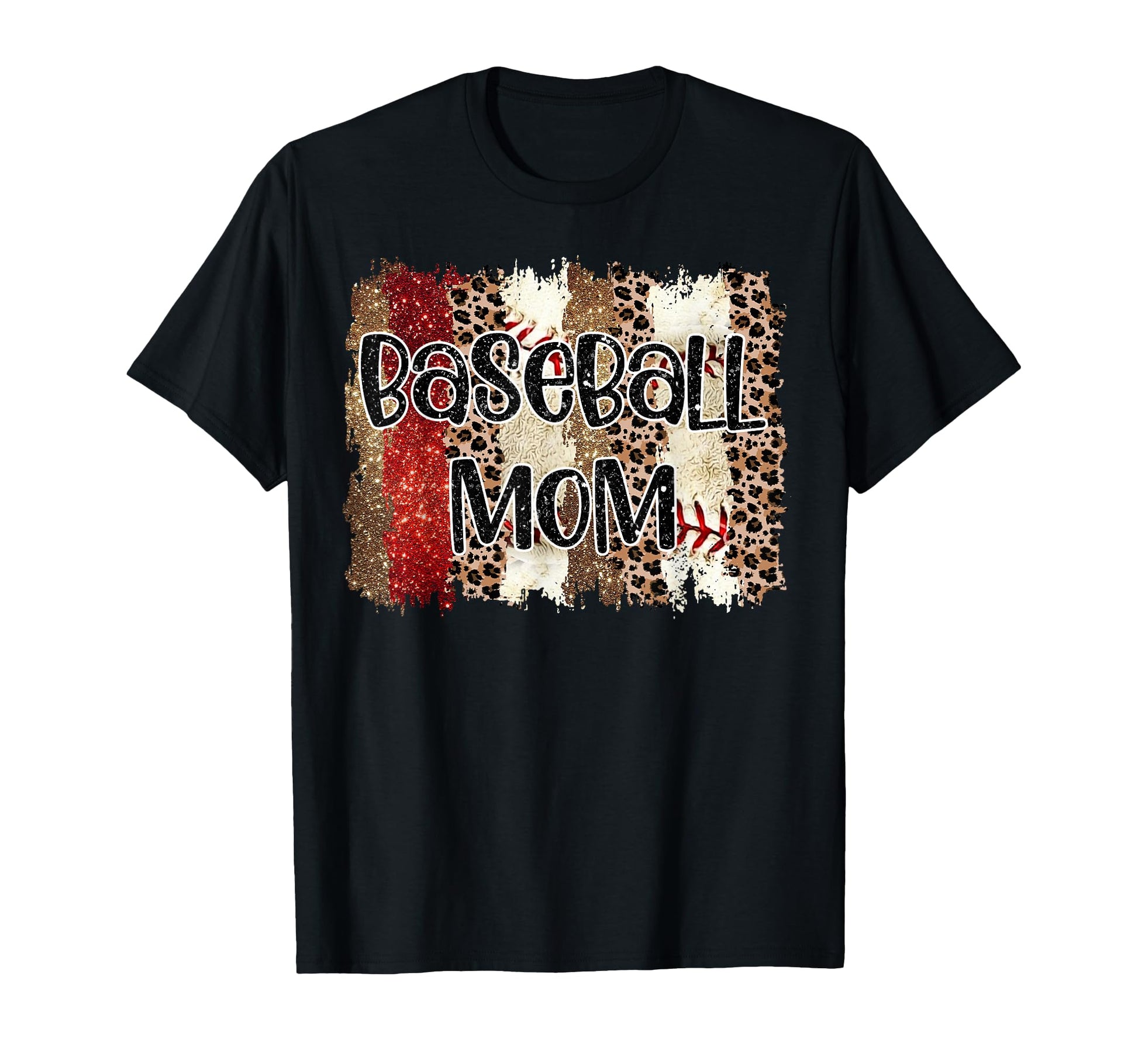 Blessed Leopard Baseball Mother T-Shirt - Fun Novelty Design Men Women - T-Shirt, Sweatshirt, Hoodie