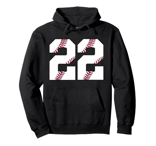 Baseball 2004 22Nd Birthday 22 Years Old Hoodie - Novelty Apparel Unisex - T-Shirt, Sweatshirt, Hoodie