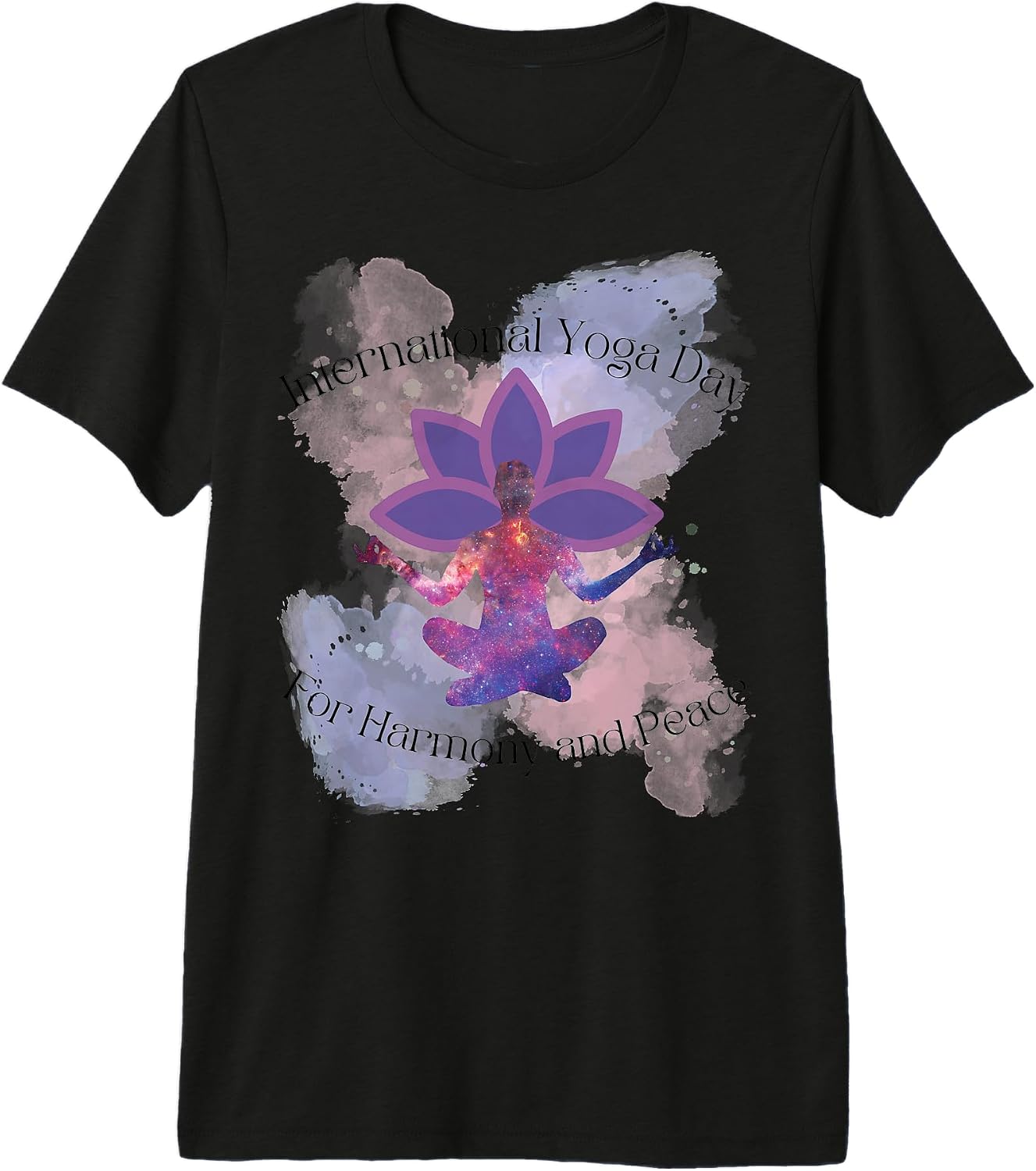 International Yoga Day For Harmony and Peace - Adult & Kids T-Shirts, Sweatshirts & Hoodies apparel design preview 1