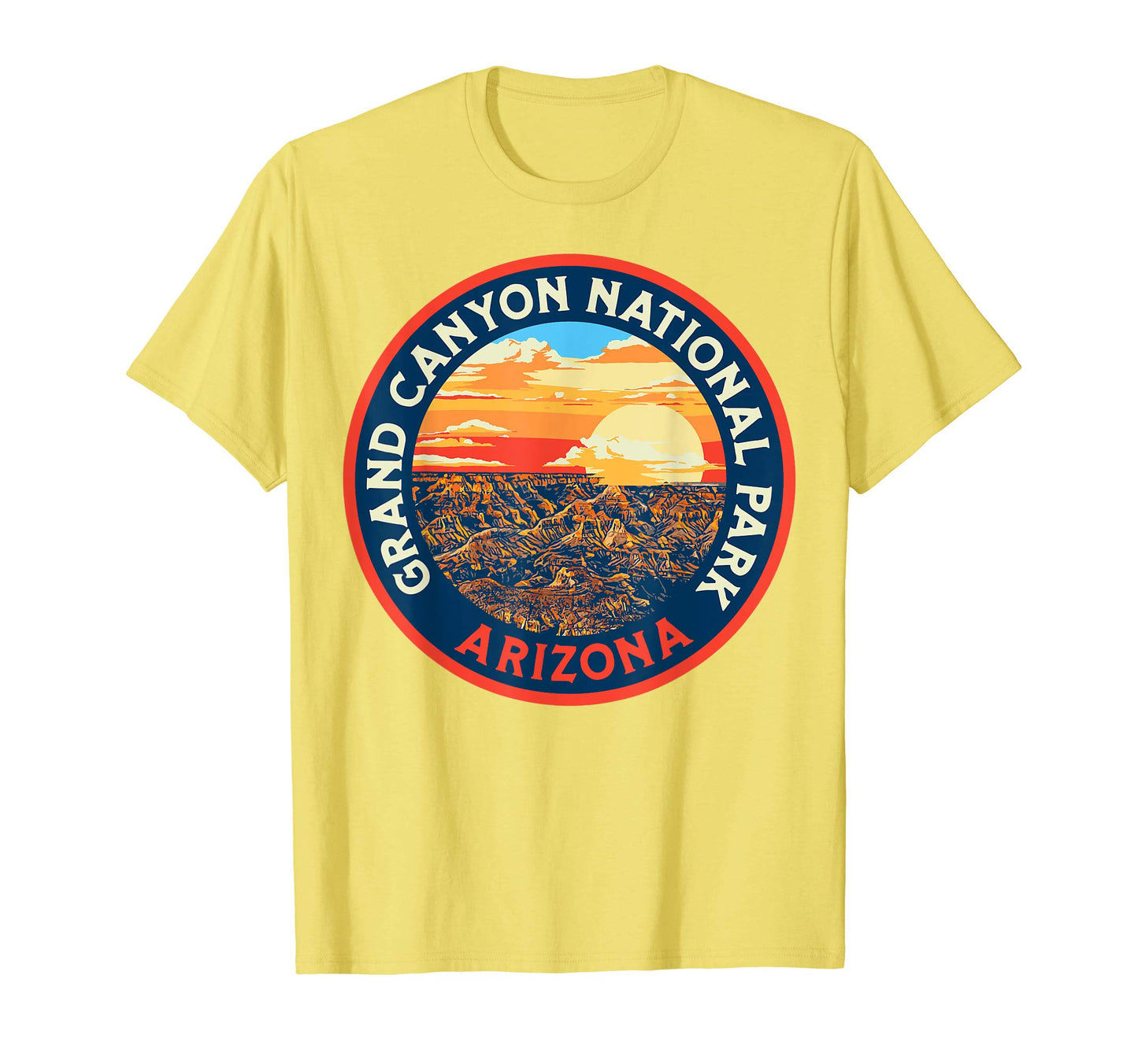 Grand Canyon National Park 80S T-Shirt - Minimalist Print Unisex - T-Shirt, Sweatshirt, Hoodie