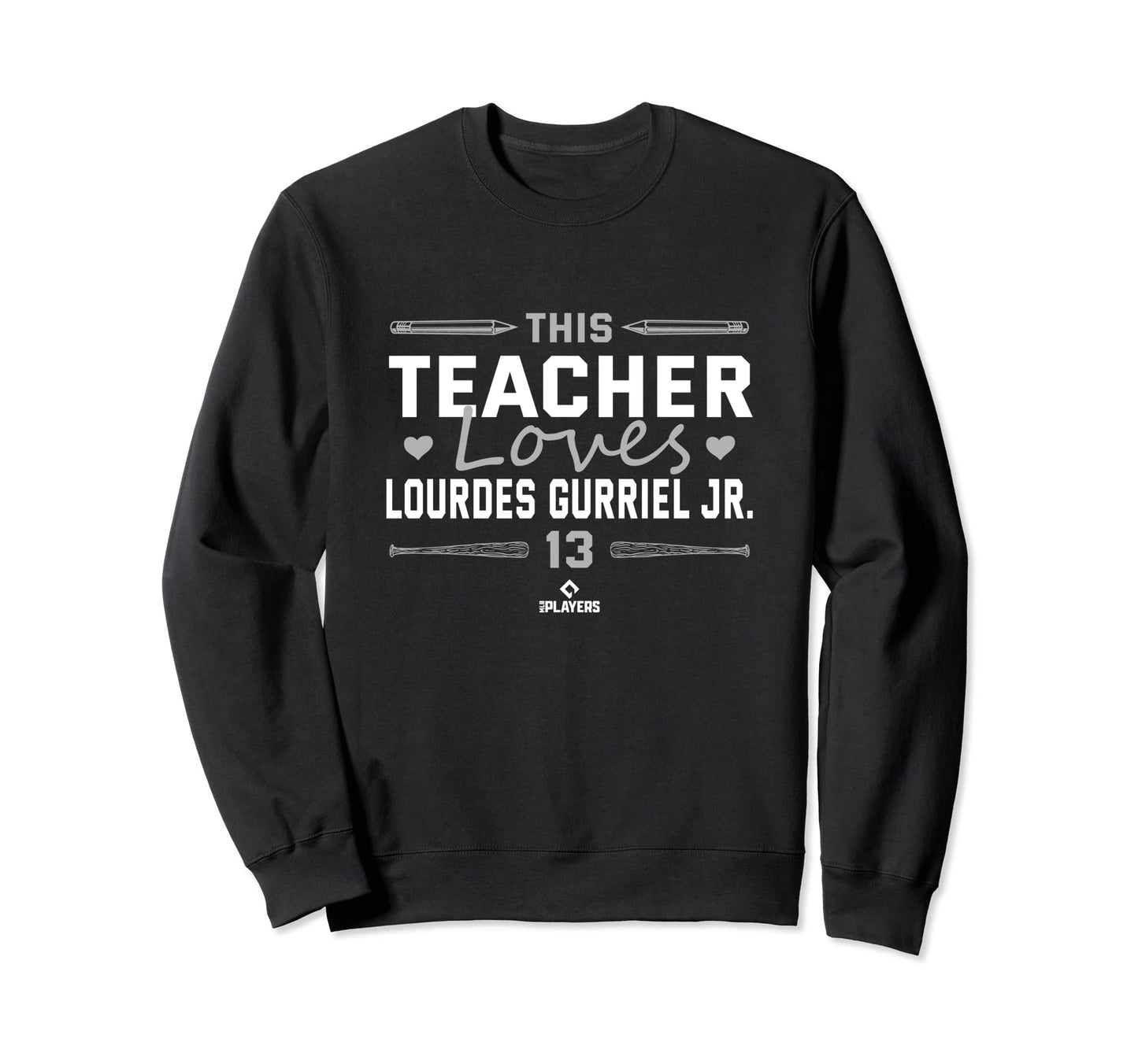 This Teacher Loves Lourdes Sweatshirt - Casual Everyday Wear Unisex - T-Shirt, Sweatshirt, Hoodie