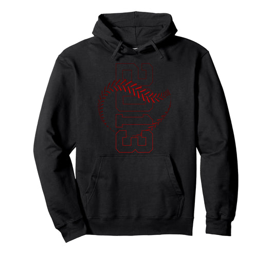 13 Years 2013 Baseball 13Th Birthday Hoodie - Fun Novelty Design Men Women - T-Shirt, Sweatshirt, Hoodie
