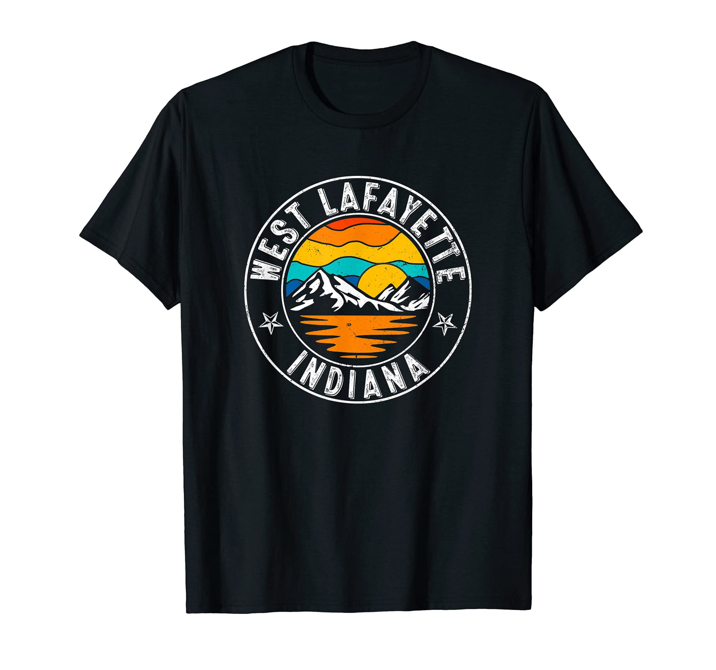 70S 80S West Lafayette Indiana T-Shirt - Custom Art Print for Adults - T-Shirt, Sweatshirt, Hoodie